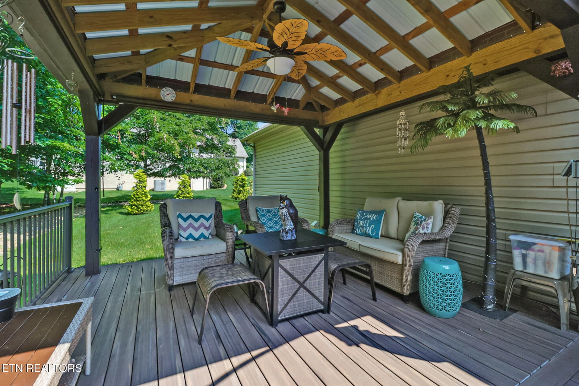 Back deck - 151 Northridge Drive, Crossville, TN 38558