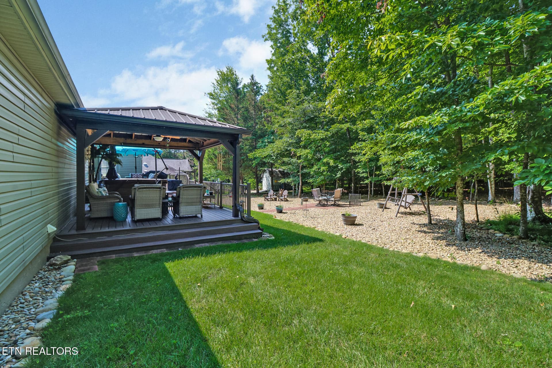 Back yard - 151 Northridge Drive, Crossville, TN 38558