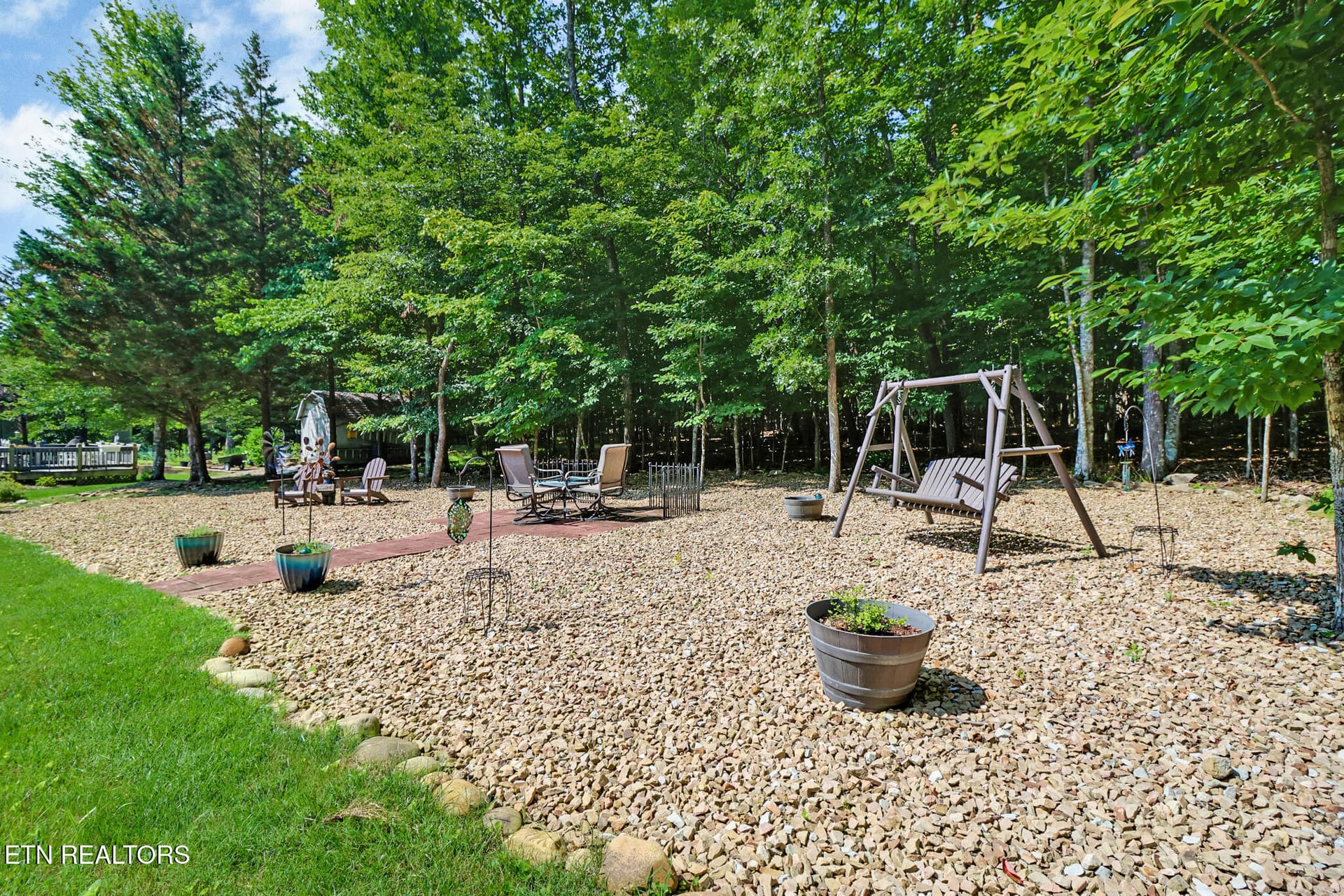 Back yard - 151 Northridge Drive, Crossville, TN 38558