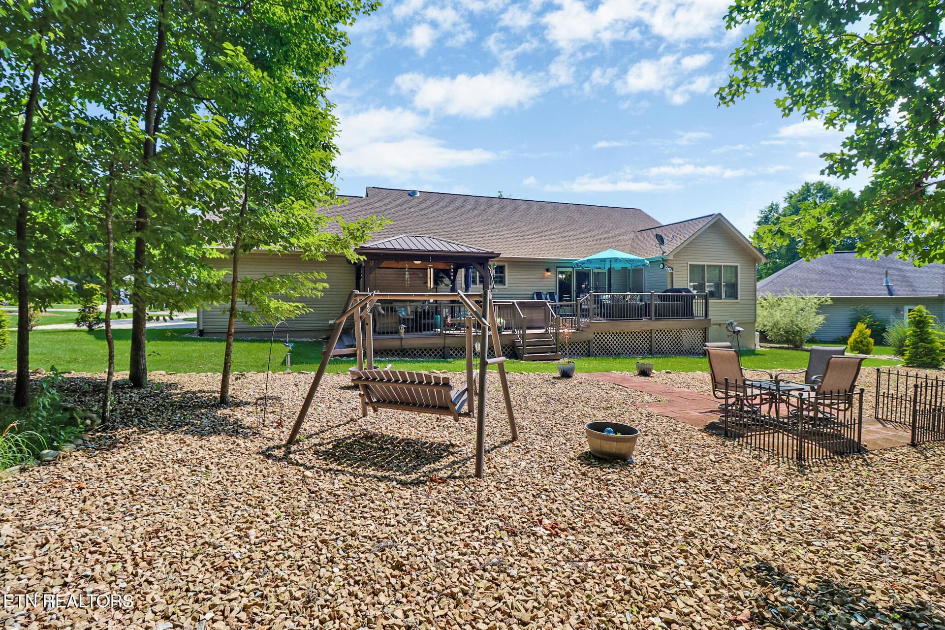 Back of home - 151 Northridge Drive, Crossville, TN 38558