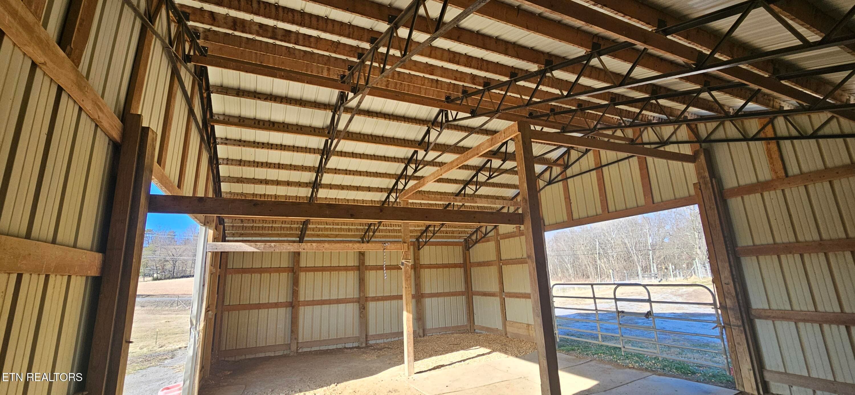 Inside Barn Pic - 11 Acres Richland Rd, Mascot, TN 37806