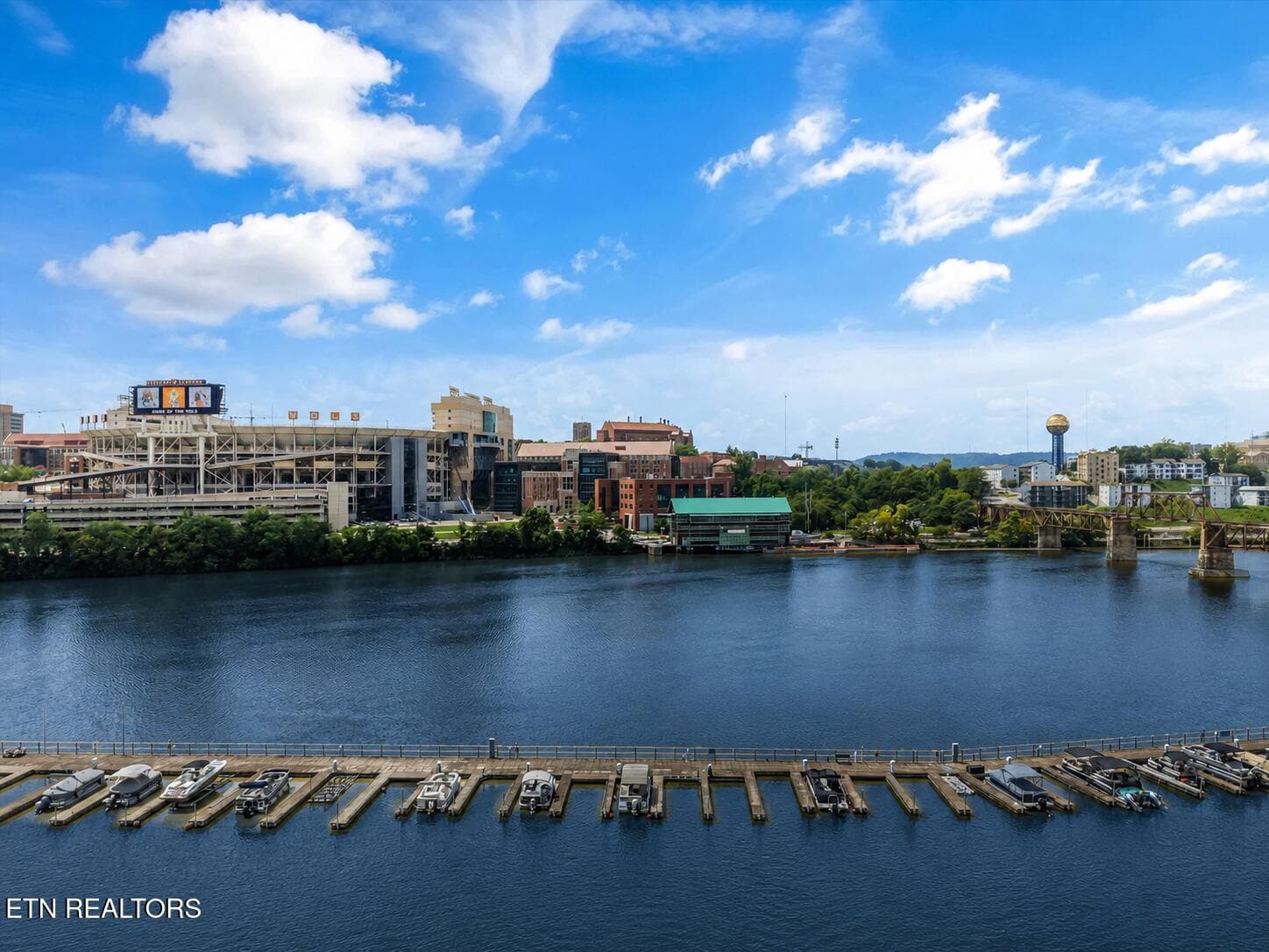 View of Neyland stadium - 445 W Blount Ave 308, Knoxville, TN 37920, Knoxville