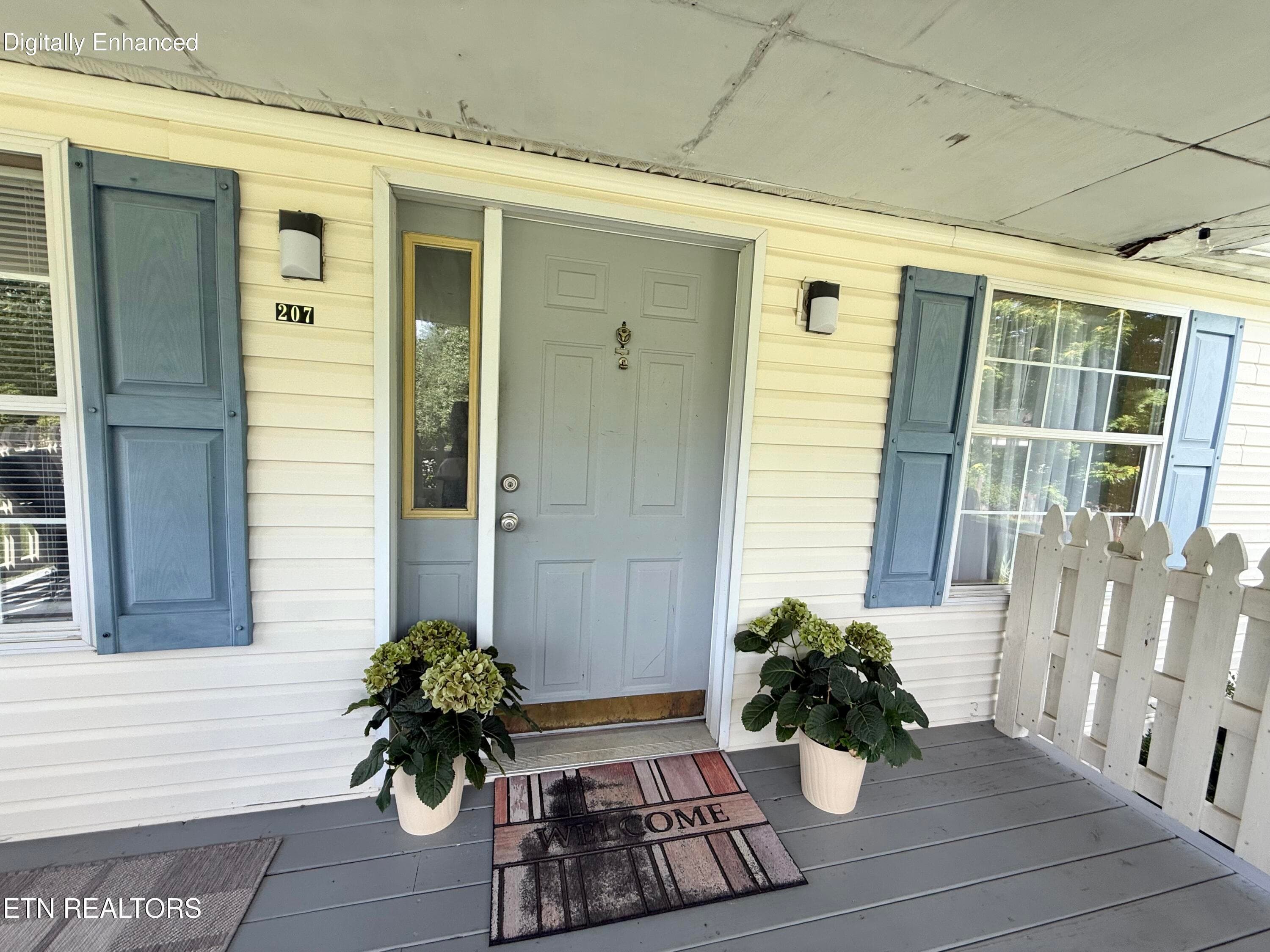 Front door - 207 4th St, Corryton, TN 37721, Corryton