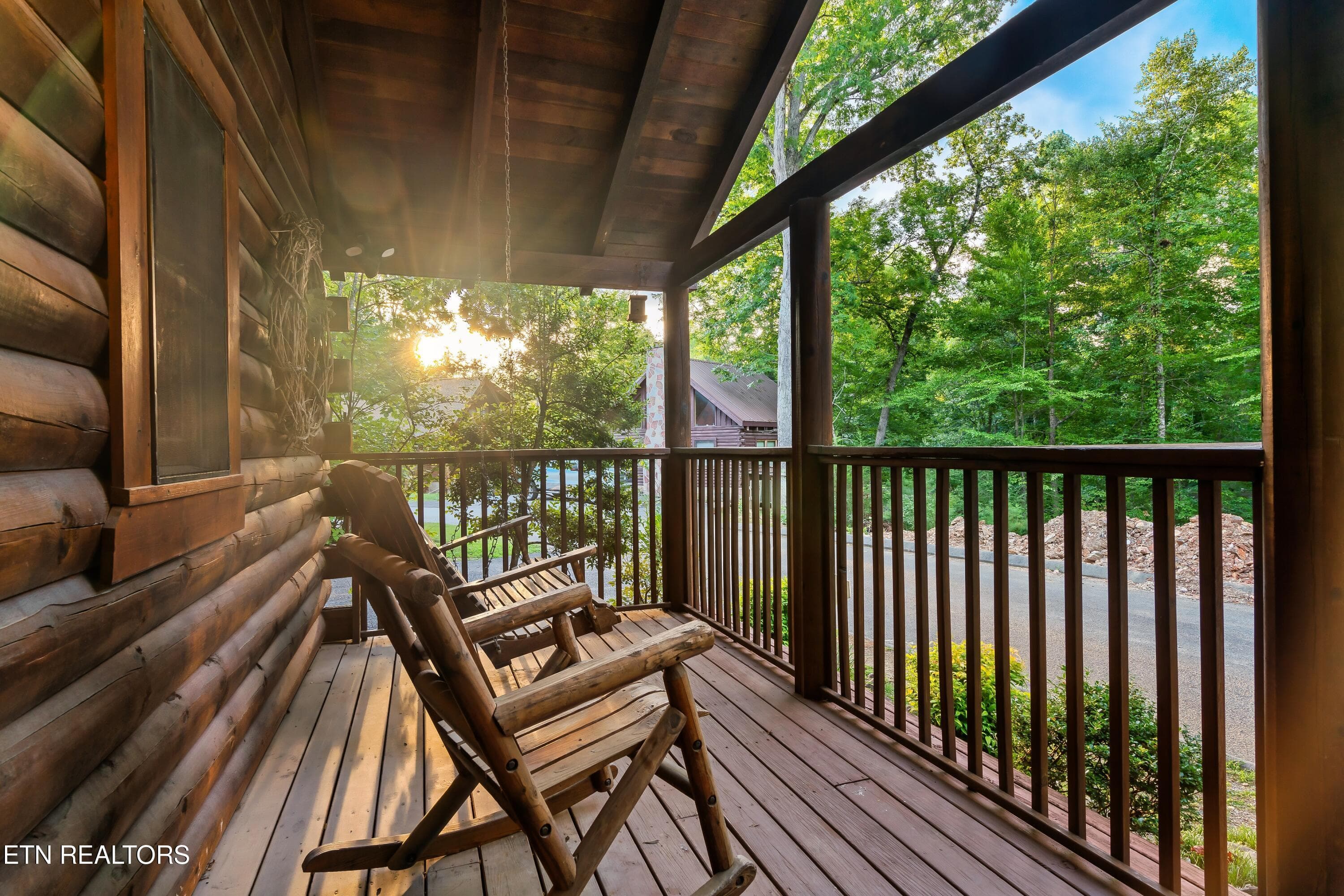 Front Porch - 722 Nighthawk Way, Pigeon Forge, TN 37863, Pigeon Forge