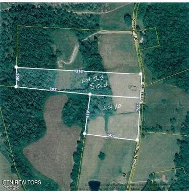 Aerial Map - Lot 10 Rose Hill Ed Rd, Red Boiling Springs, TN 37150