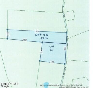 Tax Map - Lot 10 Rose Hill Ed Rd, Red Boiling Springs, TN 37150