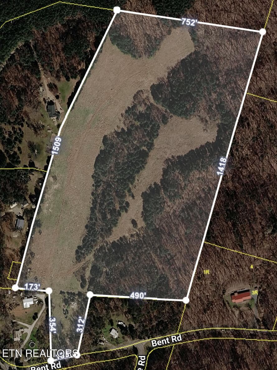 Satellite Image 1 - Bent Rd, Kodak, TN 37764