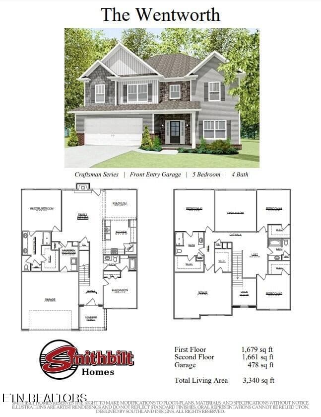 Wentworth Craftsman Front Entry - 213 Roseberry St Lot122B, Oak Ridge, TN 37830