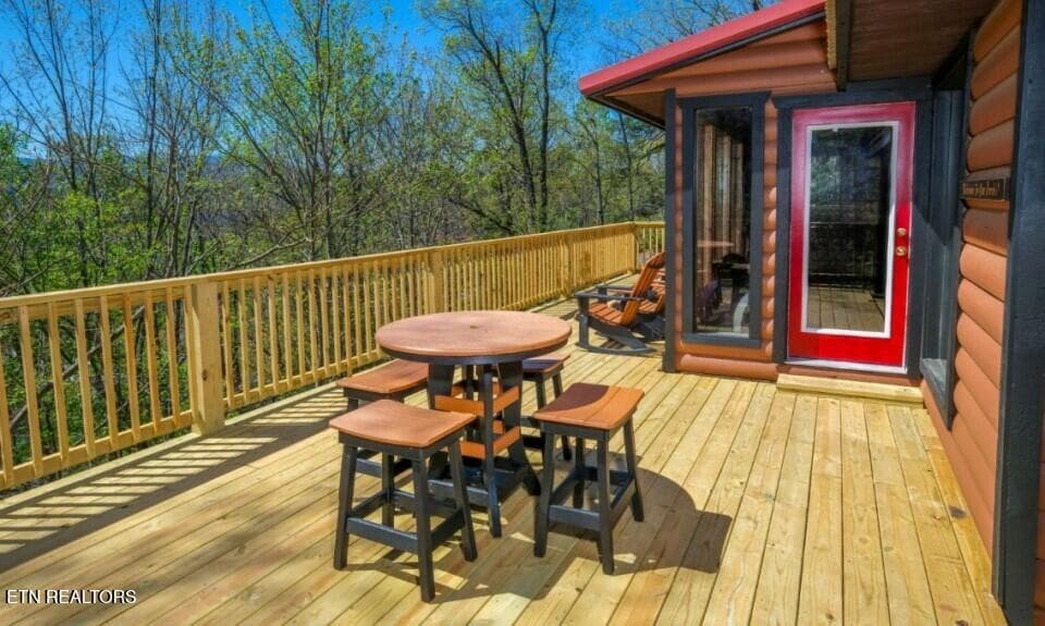 pigeon-forge-cabin-rocky-top-exterior-04 - 623 Iron Mountain Rd, Pigeon Forge, TN 37863, Pigeon Forge