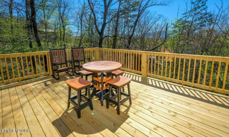 pigeon-forge-cabin-rocky-top-exterior-05 - 623 Iron Mountain Rd, Pigeon Forge, TN 37863, Pigeon Forge