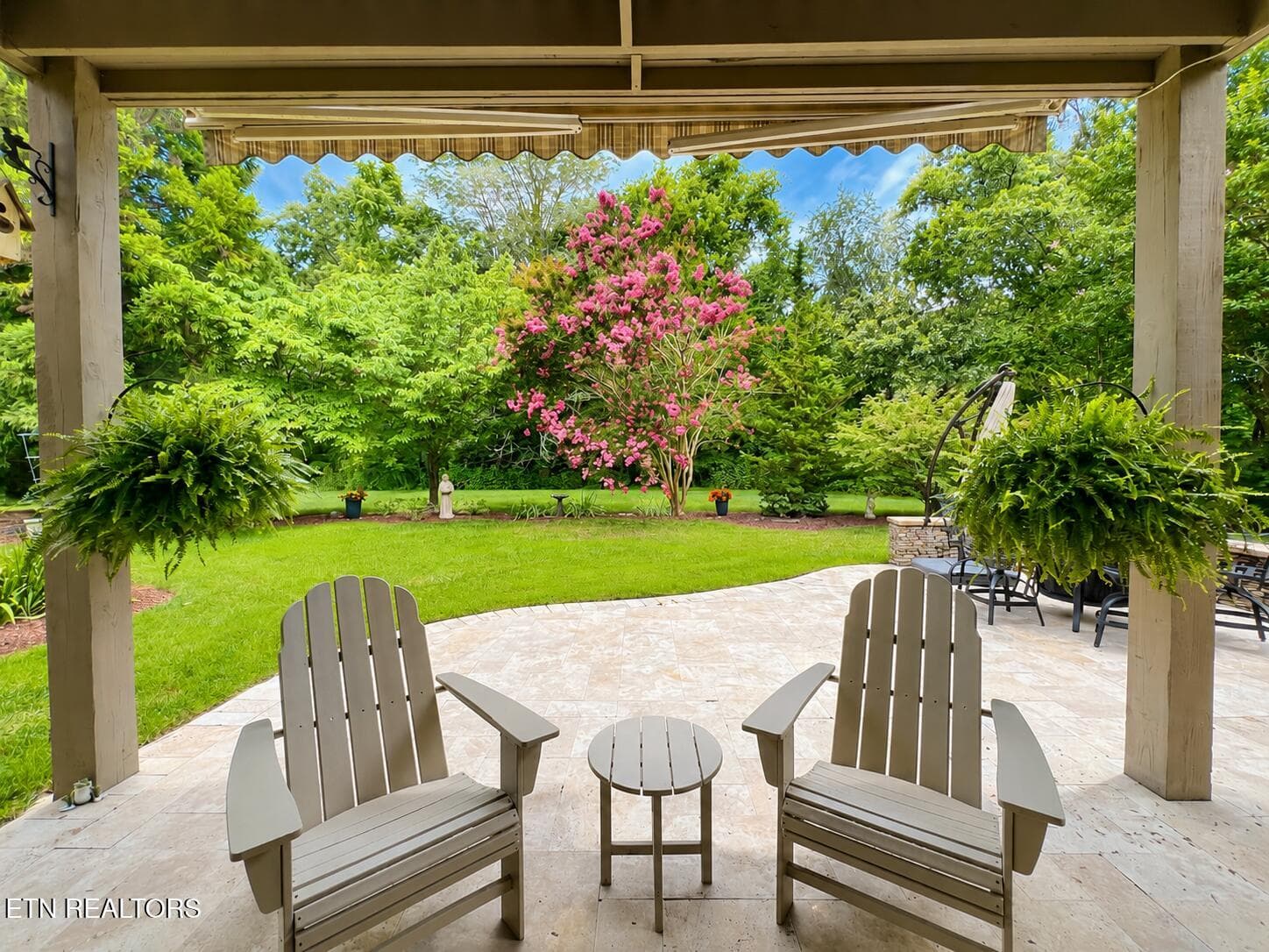 Walkout Patio - 137 Heron Court, Vonore, TN 37885
