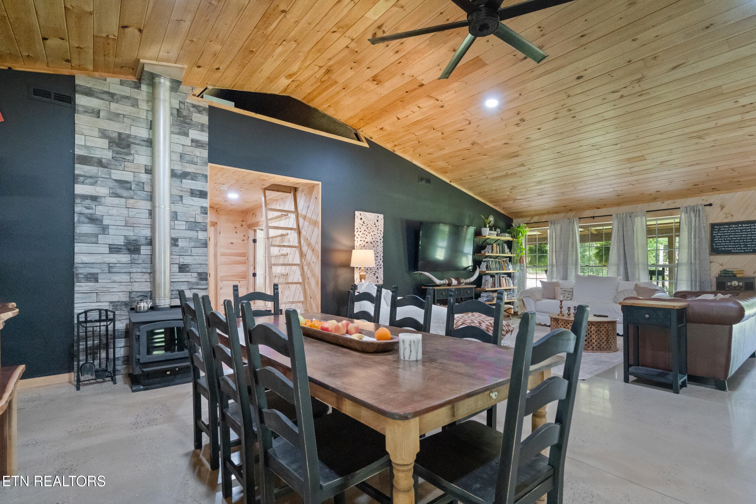 Wood Stove - 904 Meadows Drive, Spencer, TN 38585