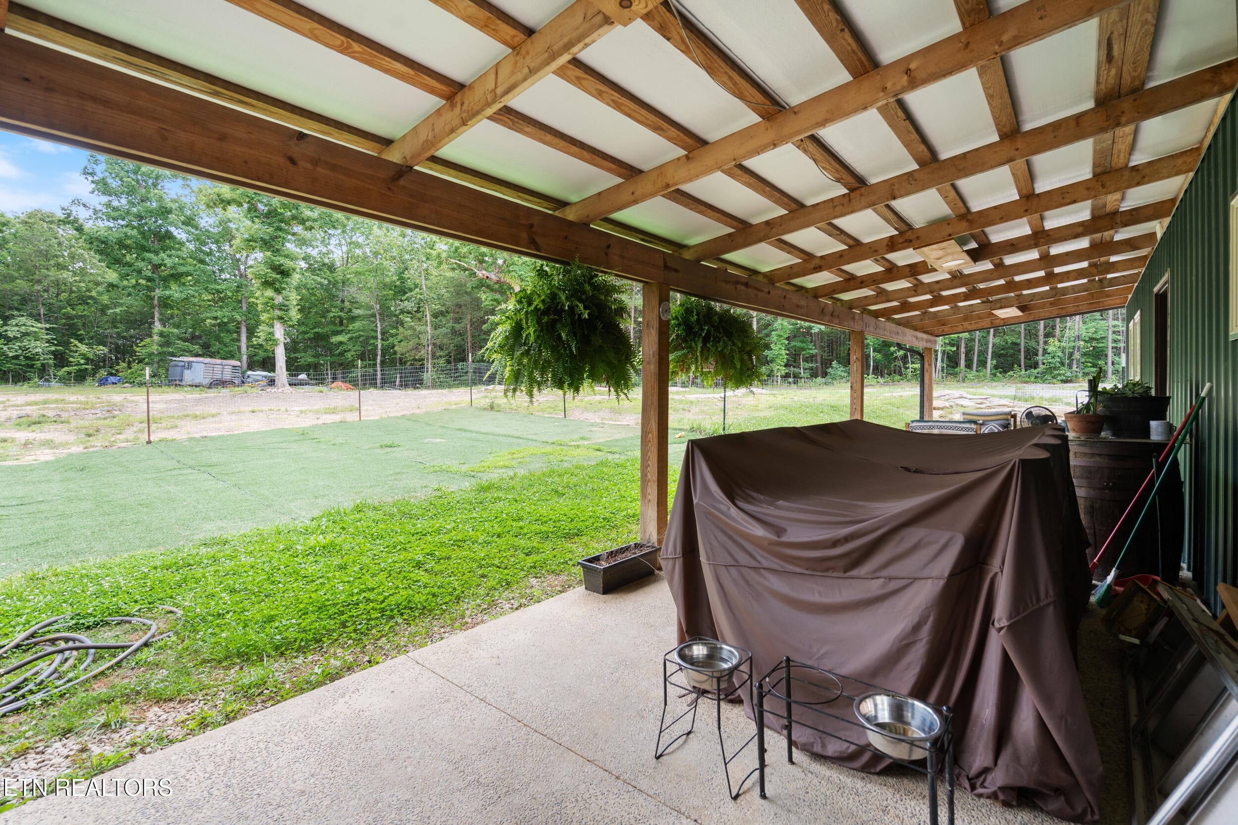 Covered Porch - 904 Meadows Drive, Spencer, TN 38585
