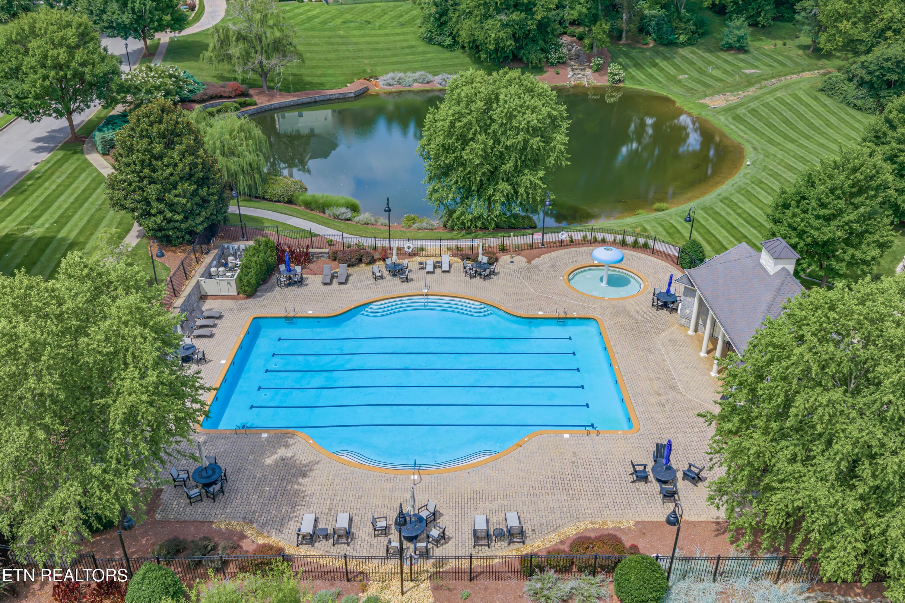 Neighborhood Pool - 367 Barnsley Rd, Farragut, TN 37934