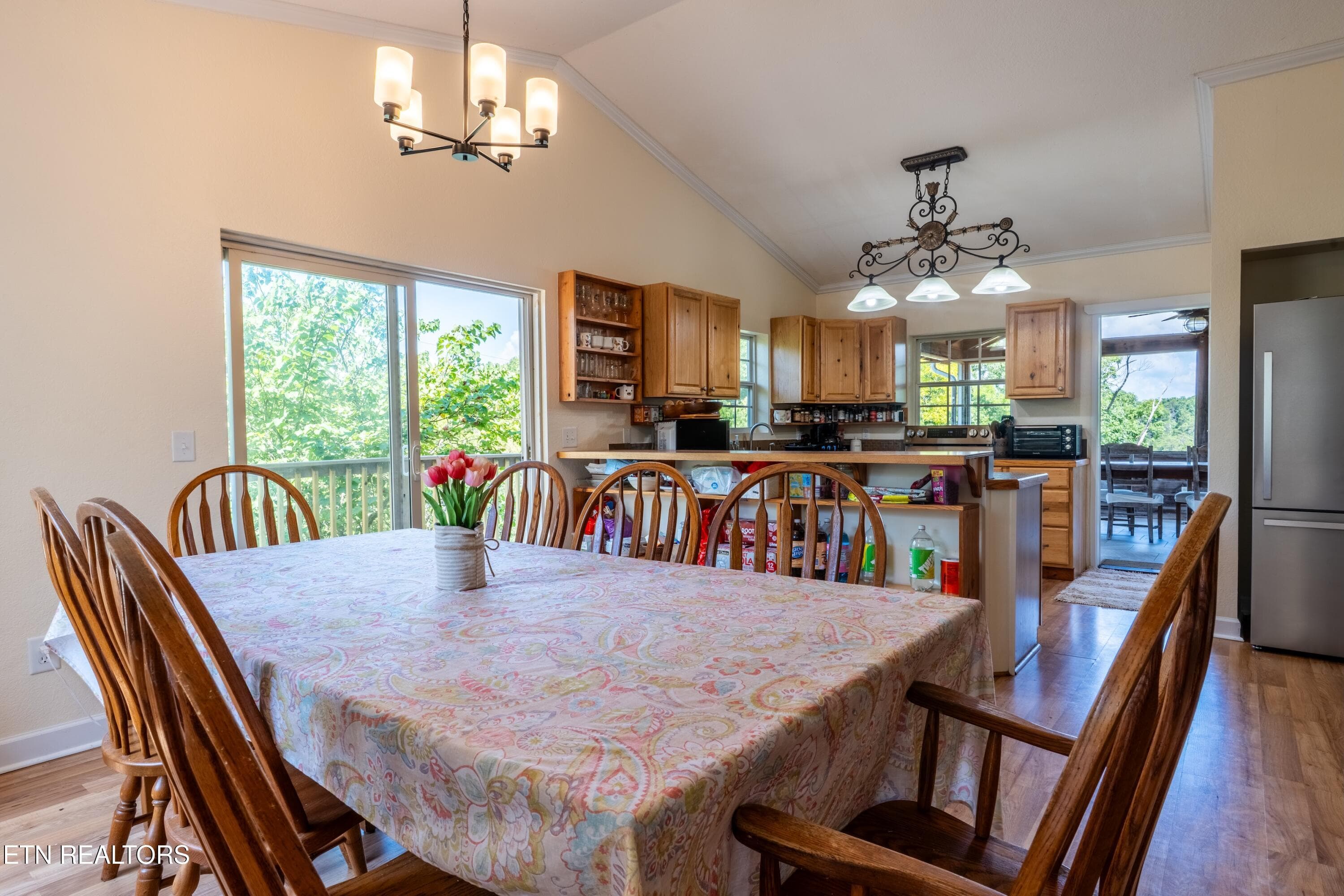 Dining Room - 1225 Paradise Lane, Dandridge, TN 37725
