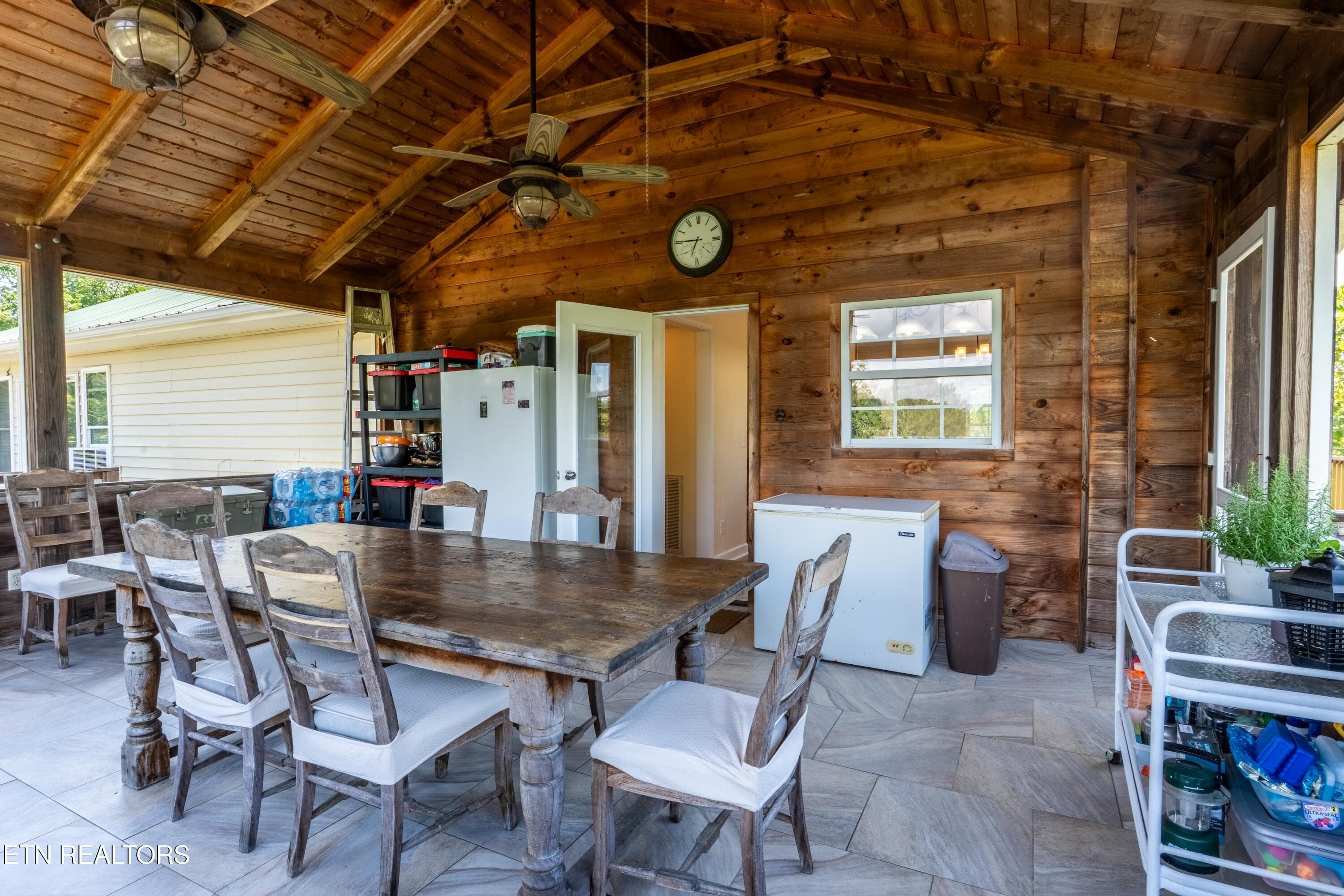 Large Covered Porch - 1225 Paradise Lane, Dandridge, TN 37725
