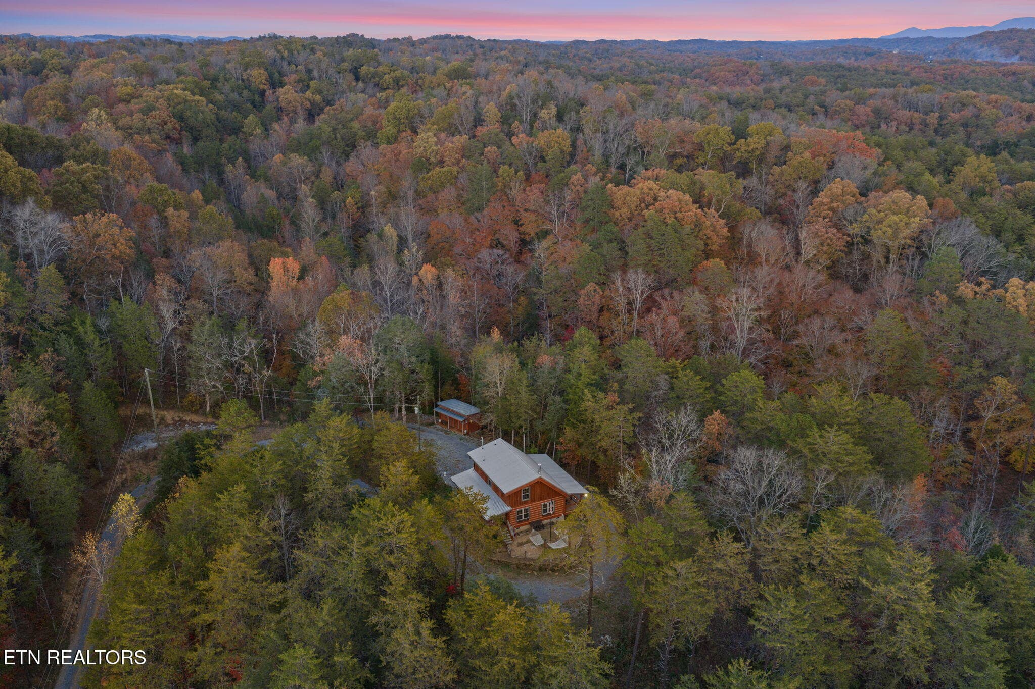 HH_Aerial with Sky_2025 - 218 Rule Way, Sevierville, TN 37876