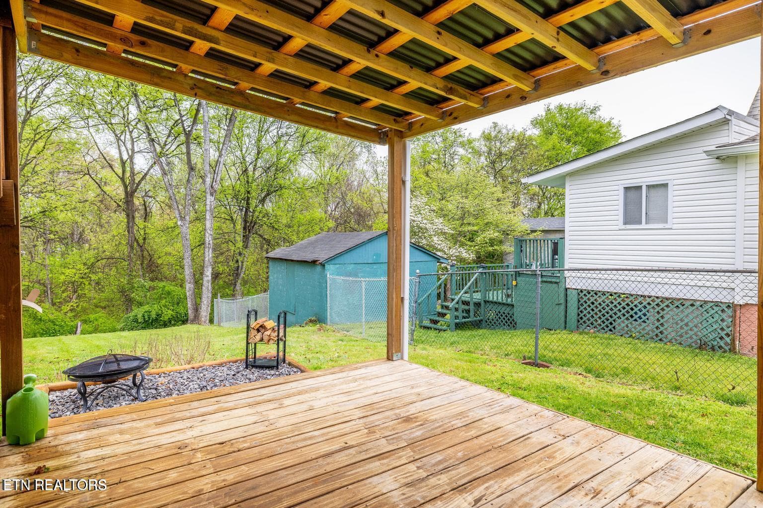 backyard - 409 W 5th Ave, Lenoir City, TN 37771, Lenoir City
