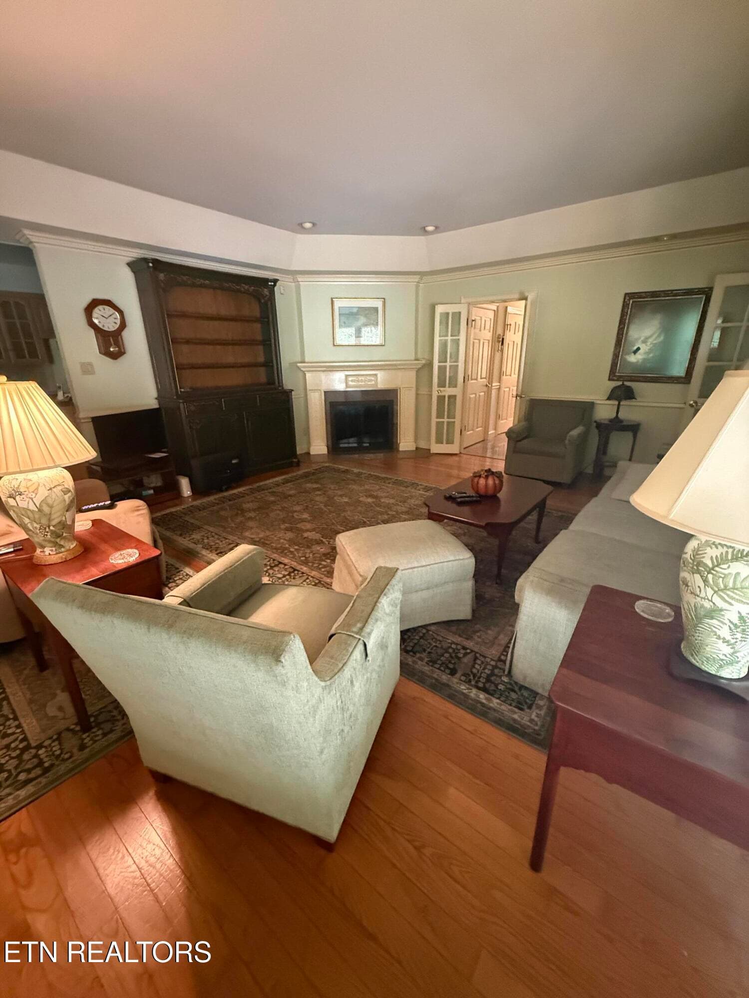 family room with FP - 1817 Peppertree Drive, Alcoa, TN 37701