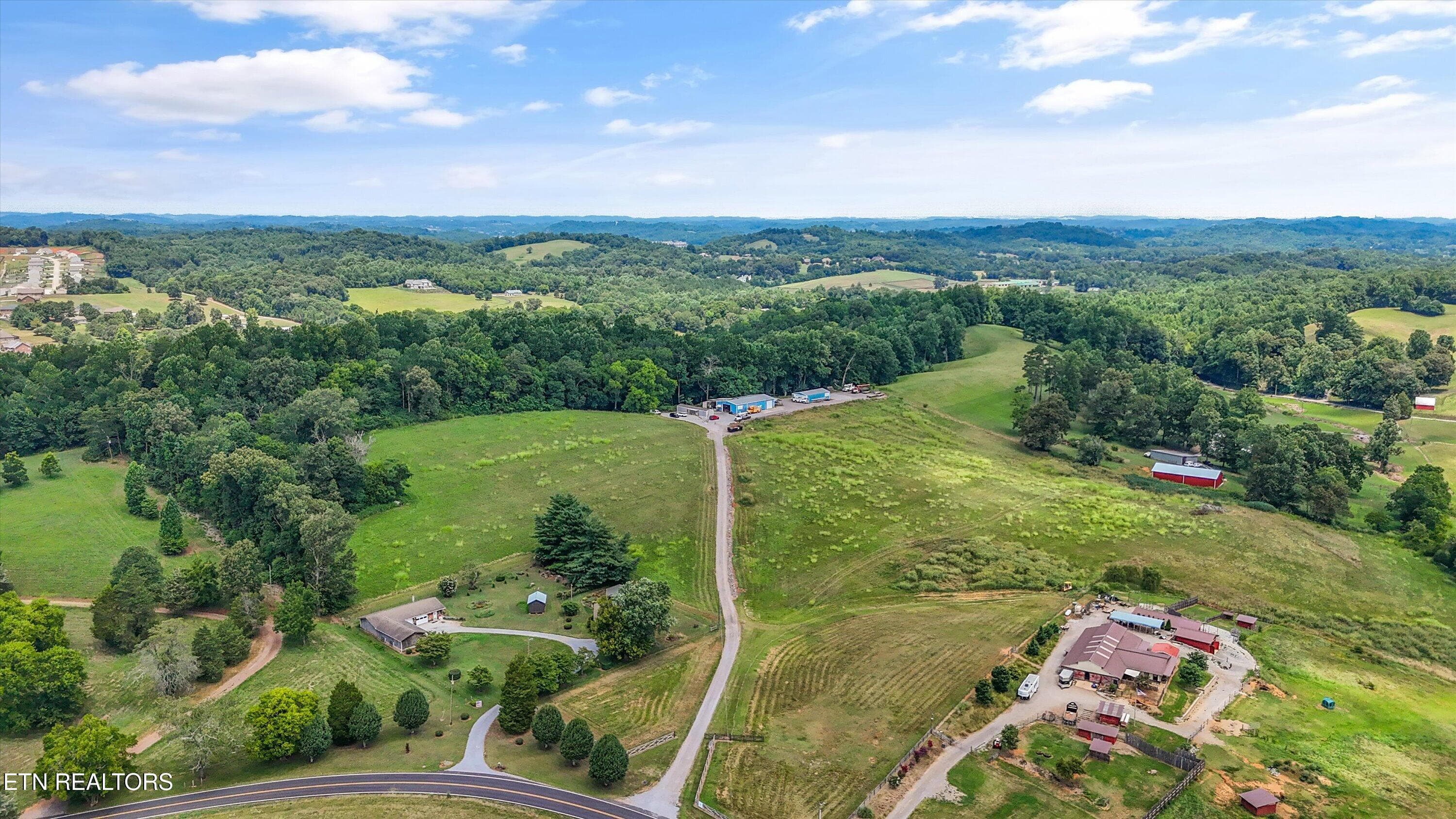 Aerial - 2522 Grey Ridge Rd, Maryville, TN 37801