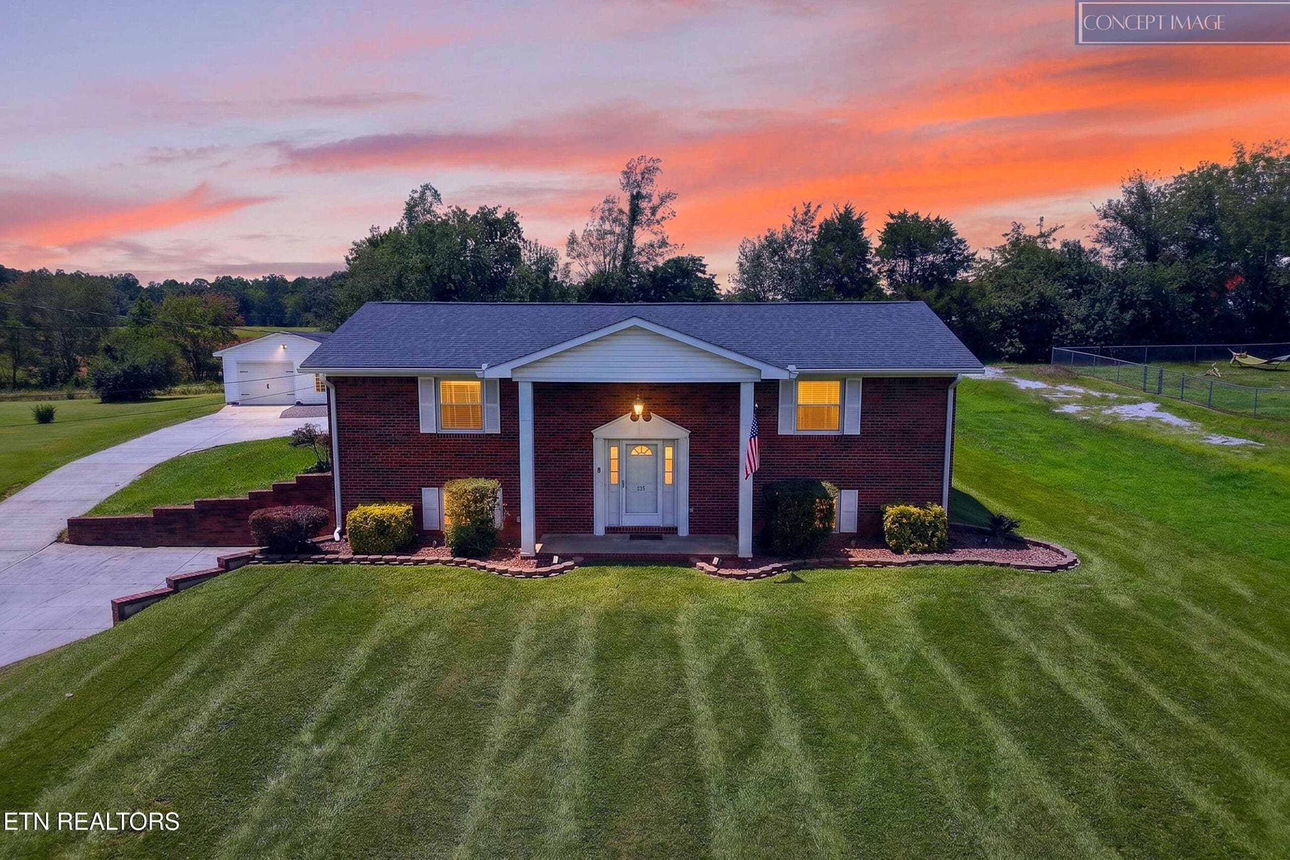 DJI_20260716022006_0047_D#twilight - 225 West Gate Drive, Baxter, TN 38544, Baxter