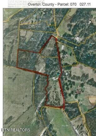 AERIAL MAP - 340 Christian Community Rd, Livingston, TN 38570