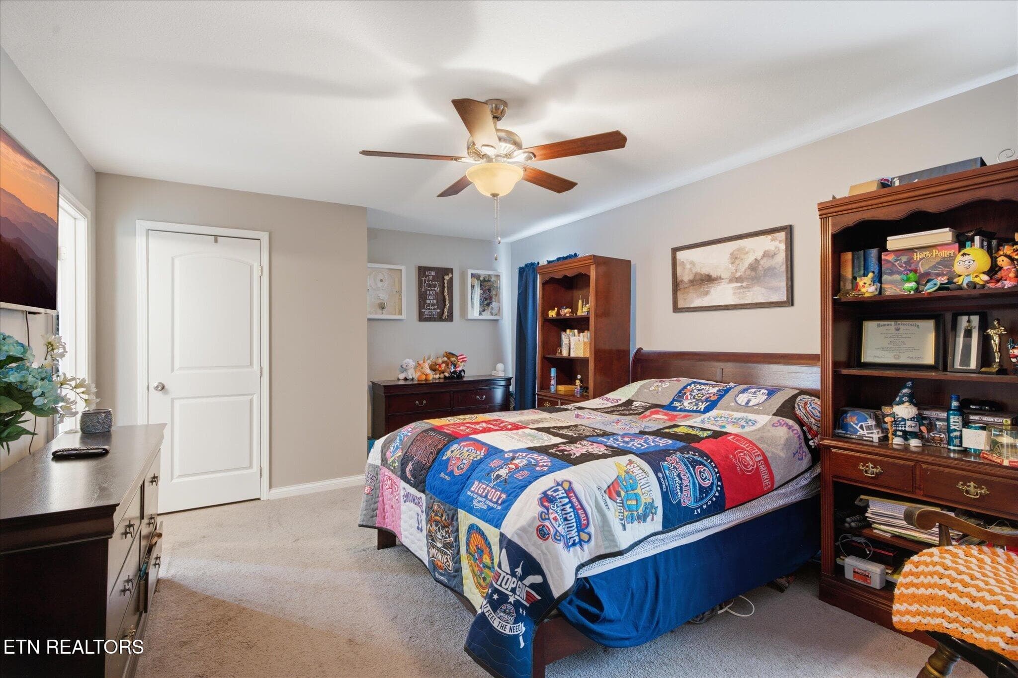 Main level Master BR - 2718 Chukar Rd, Knoxville, TN 37923