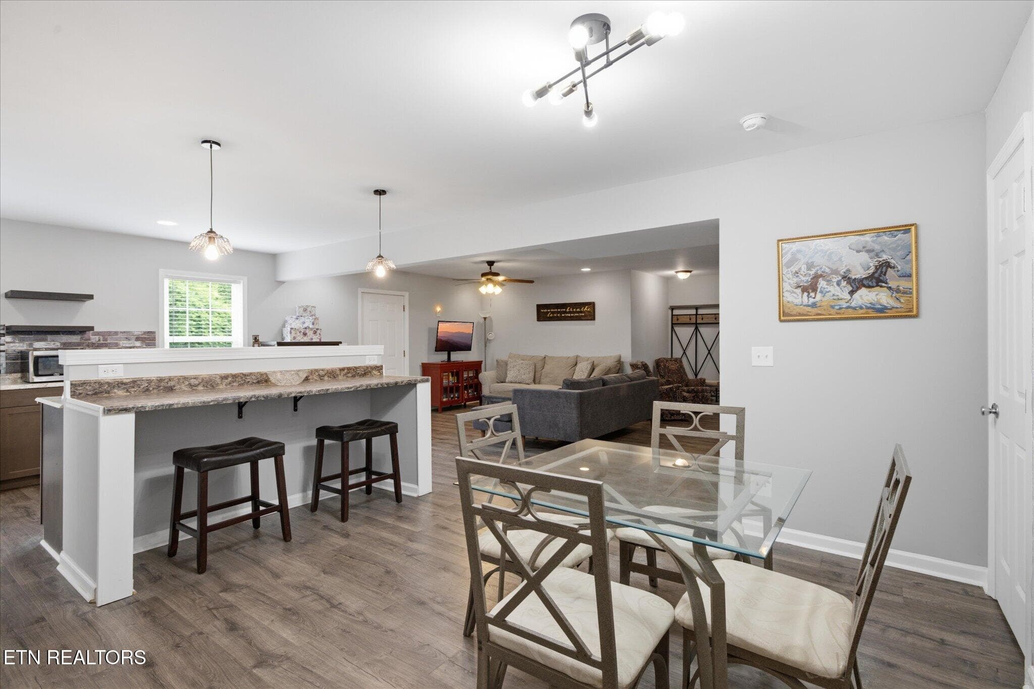 Lower level open floor plan - 2718 Chukar Rd, Knoxville, TN 37923