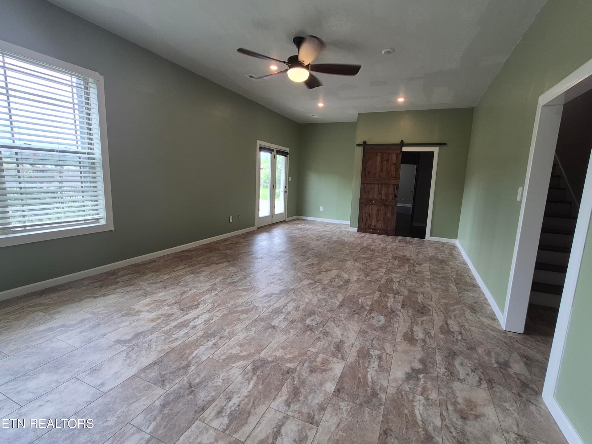 Basement green room - 1905 Highlands Ridge Lane, Knoxville, TN 37932