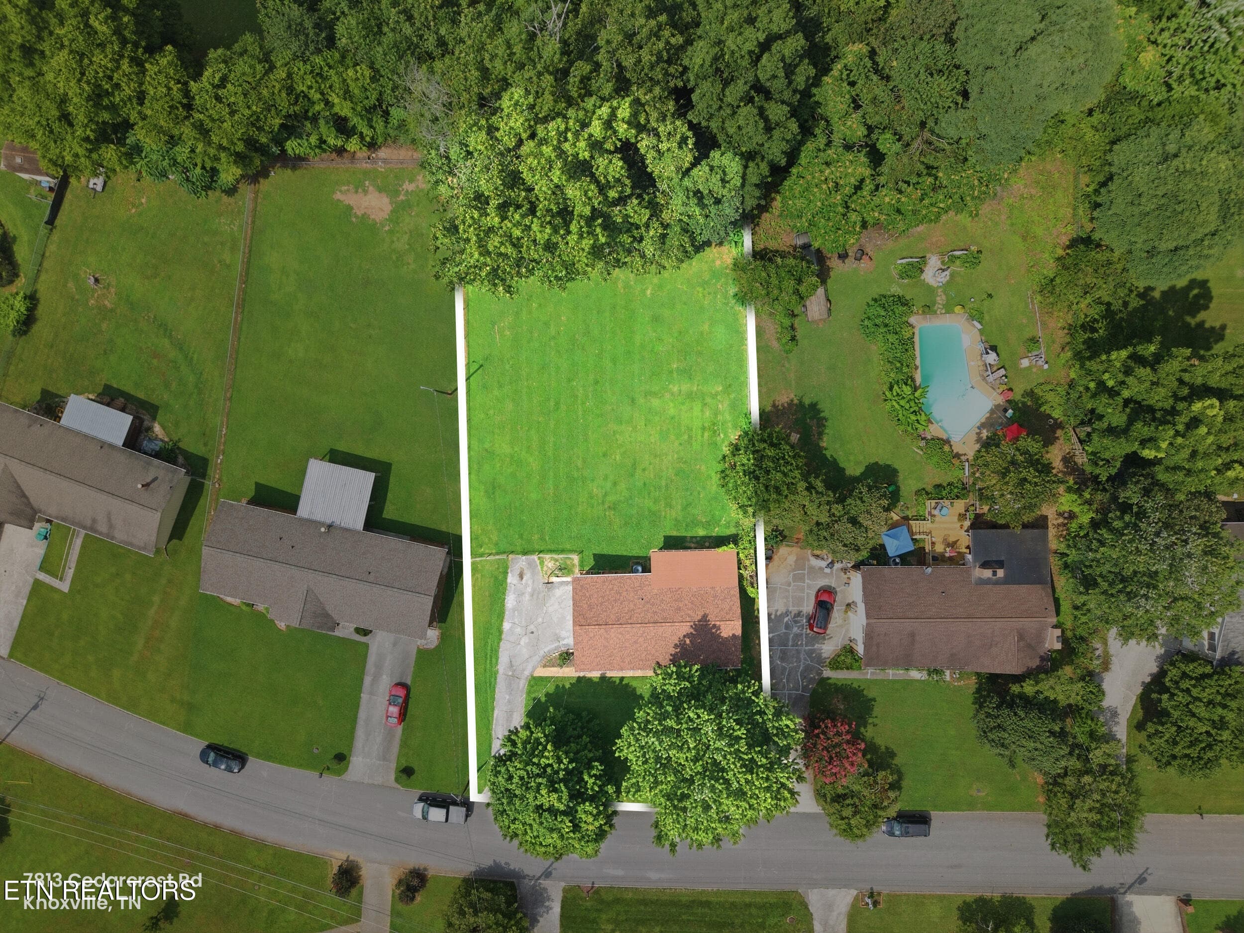 20_053 - property line - 7813 Cedarcrest Rd, Knoxville, TN 37938