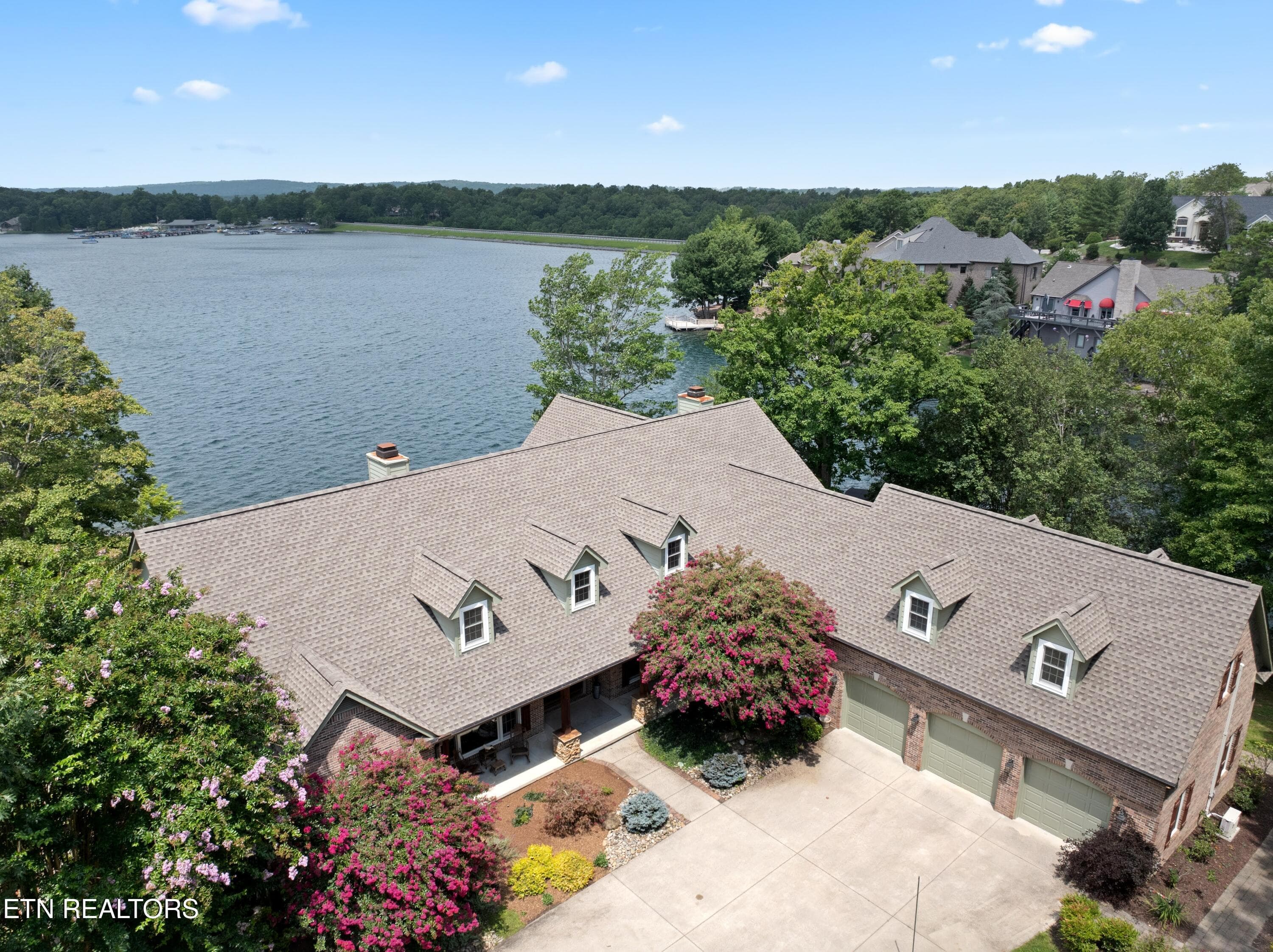 Drone View of Home's Roof - 16 Milnor Circle, Crossville, TN 38558, Crossville