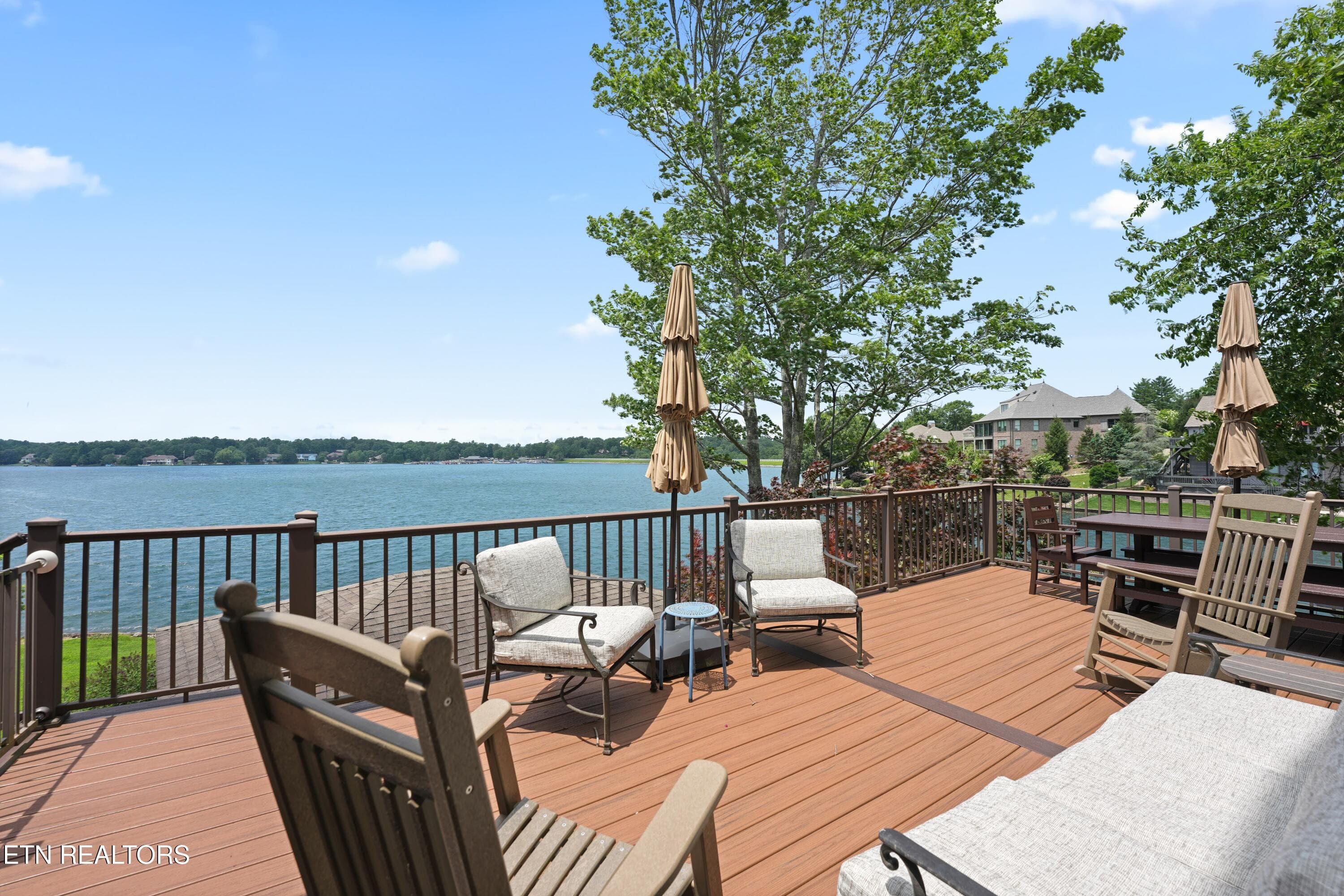 Composite Deck w/Lakefront View - 16 Milnor Circle, Crossville, TN 38558, Crossville