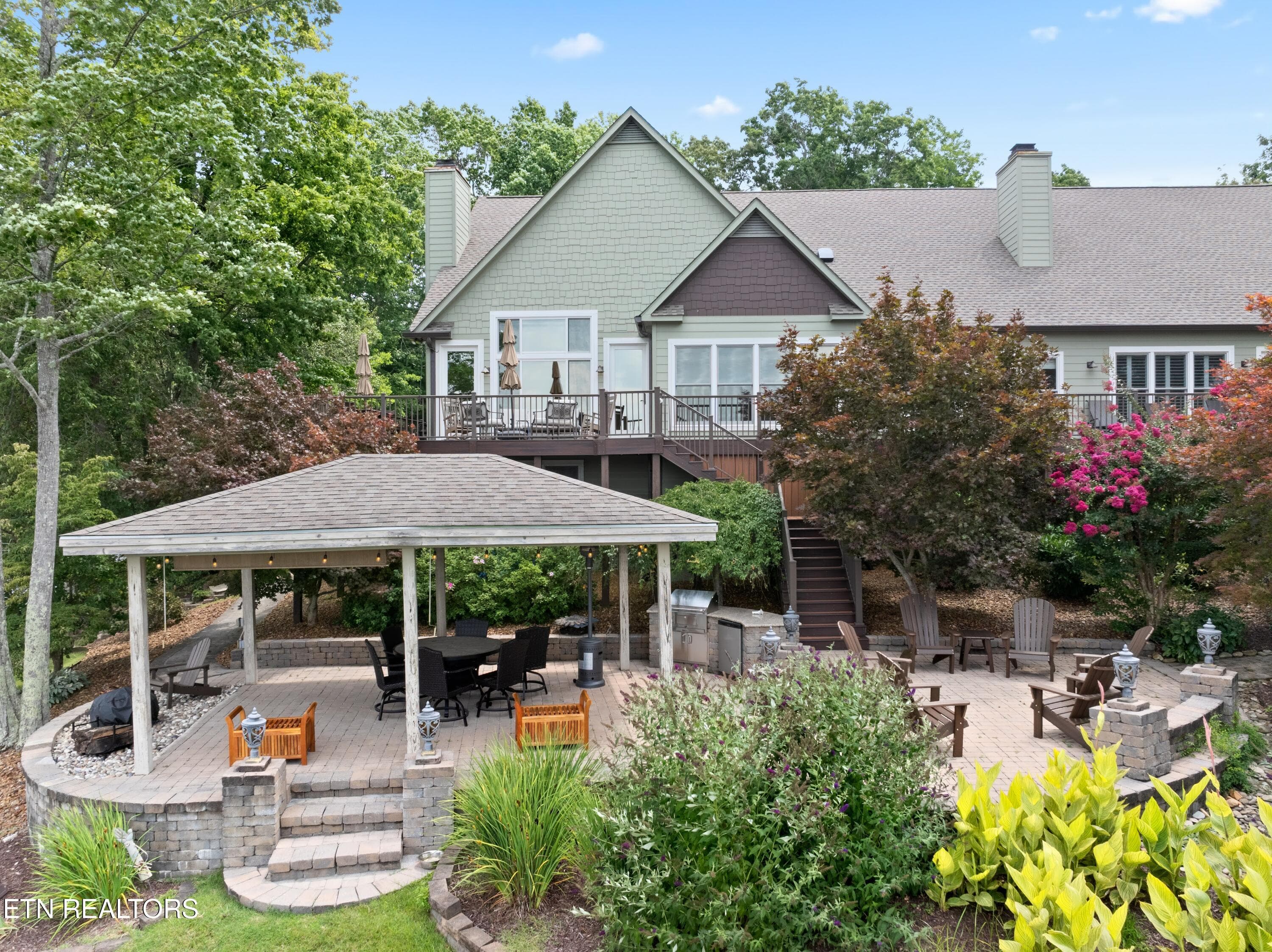 Exterior View From lake - 16 Milnor Circle, Crossville, TN 38558, Crossville