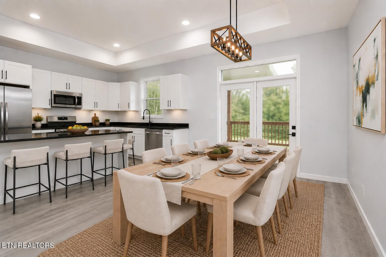 Virtually Staged Dining Room (2) - 1050 Rachel Drive, White Pine, TN 37890, White Pine