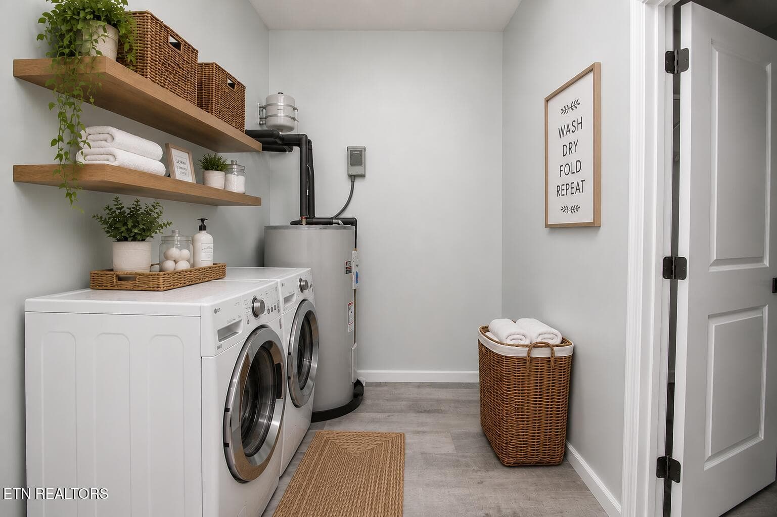 Virtually Staged Laundry Room - 1050 Rachel Drive, White Pine, TN 37890, White Pine