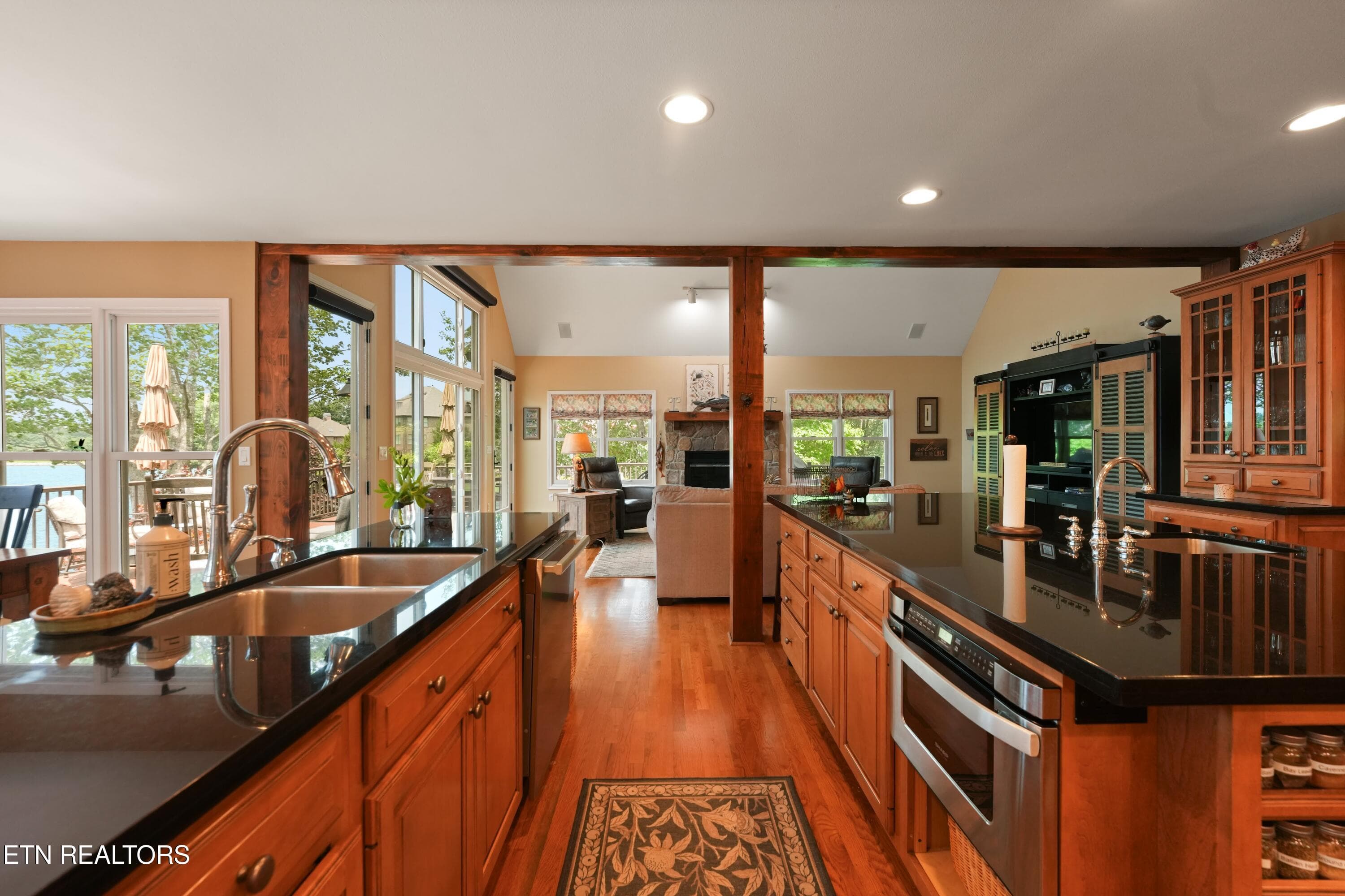 View of Family Area From Kitchen - 16 Milnor Circle, Crossville, TN 38558, Crossville