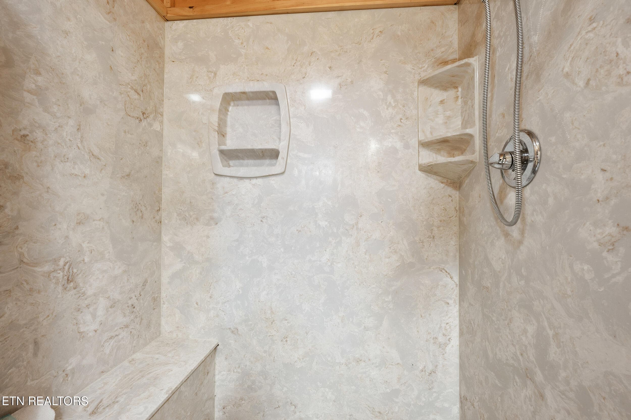 Bathroom walk-in shower - 2756 Murray Ridge Rd, Sevierville, TN 37876