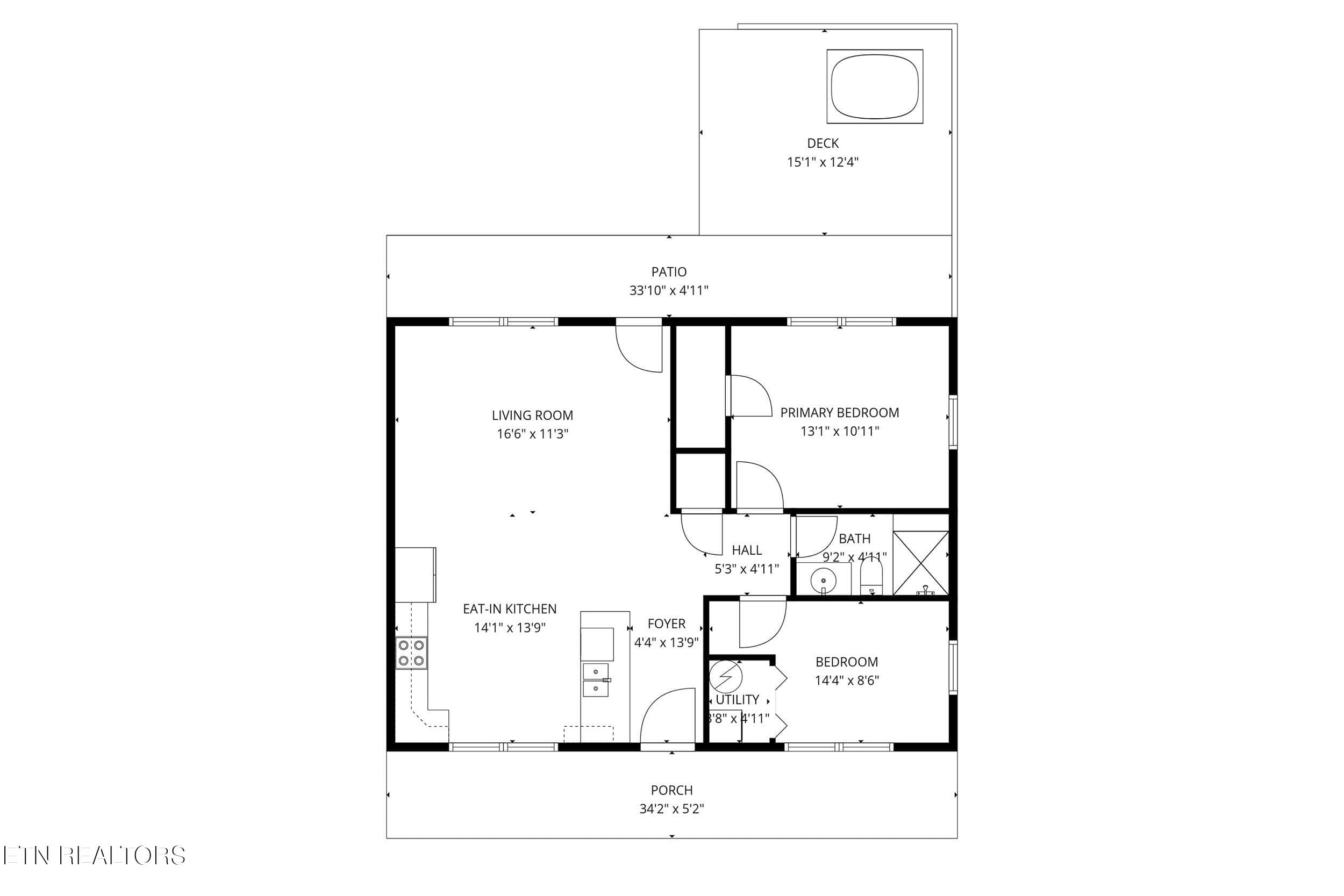 Floor Plan - 2756 Murray Ridge Rd, Sevierville, TN 37876