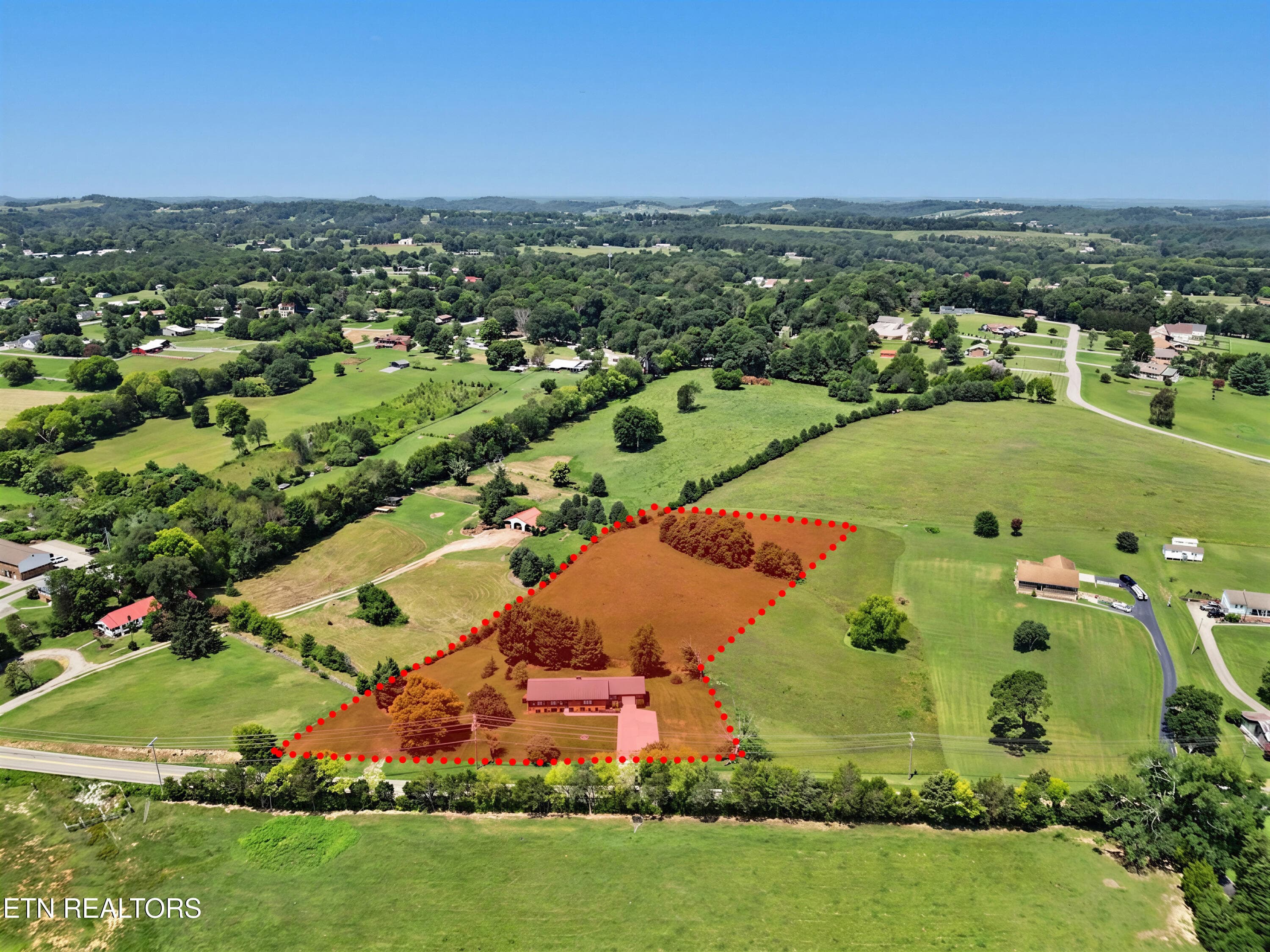 Property Line - 717 Old Glory Rd, Maryville, TN 37801