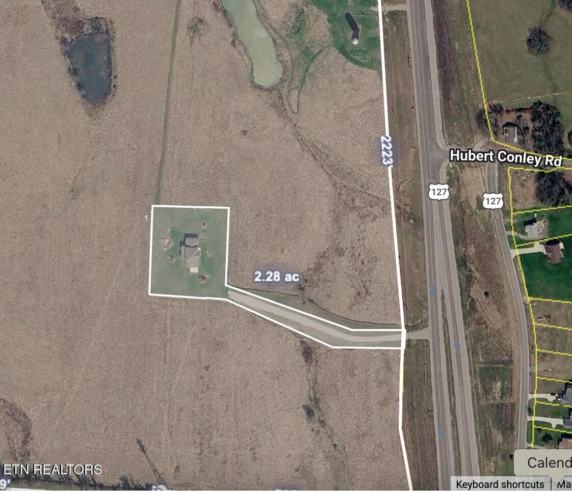 Aerial- Boundary Lines Are Approximate - 9391 Highway 127N, Crossville, TN 38571, Crossville