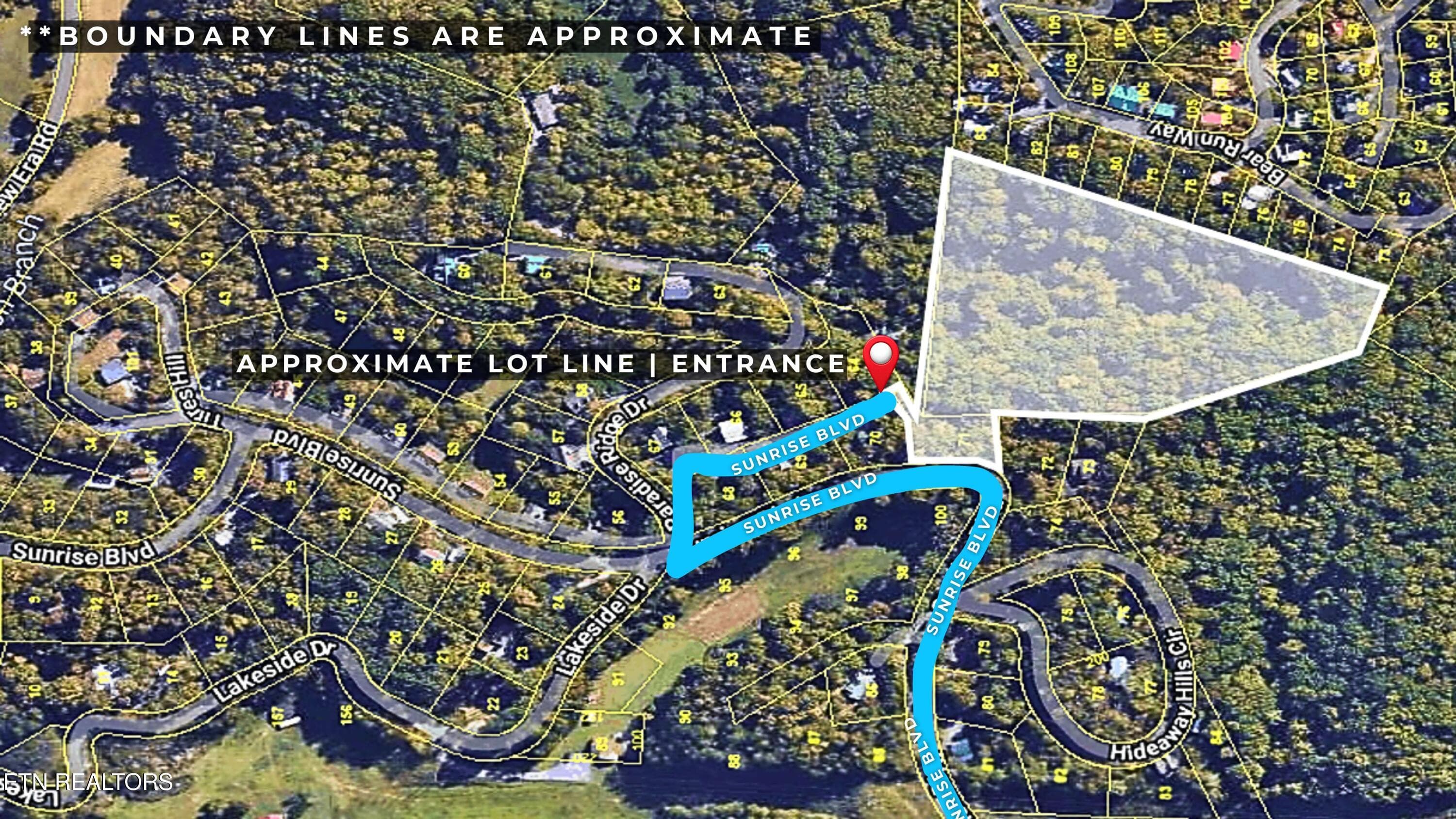 TAX MAP - 0 Paradise Ridge Drive, Sevierville, TN 37862