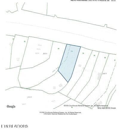 TOPO MAP - 5.52ac Cabin Hill Rd, Celina, TN 38551