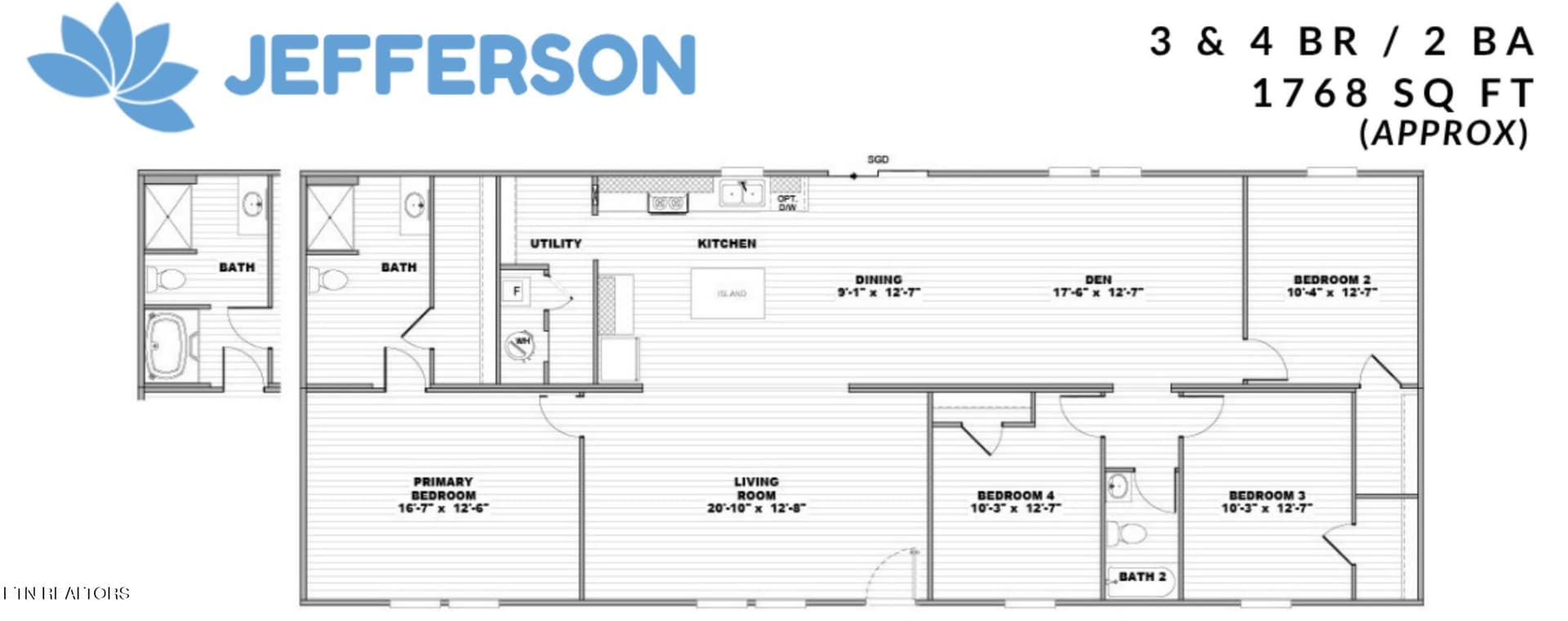Floor plan - 1393 Daysville Rd, Rockwood, TN 37854