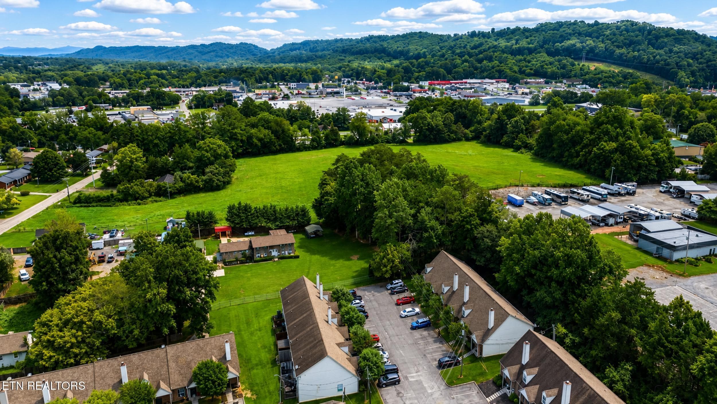 Aerial - 6931 Kings Crossing Way, Knoxville, TN 37918, Knoxville