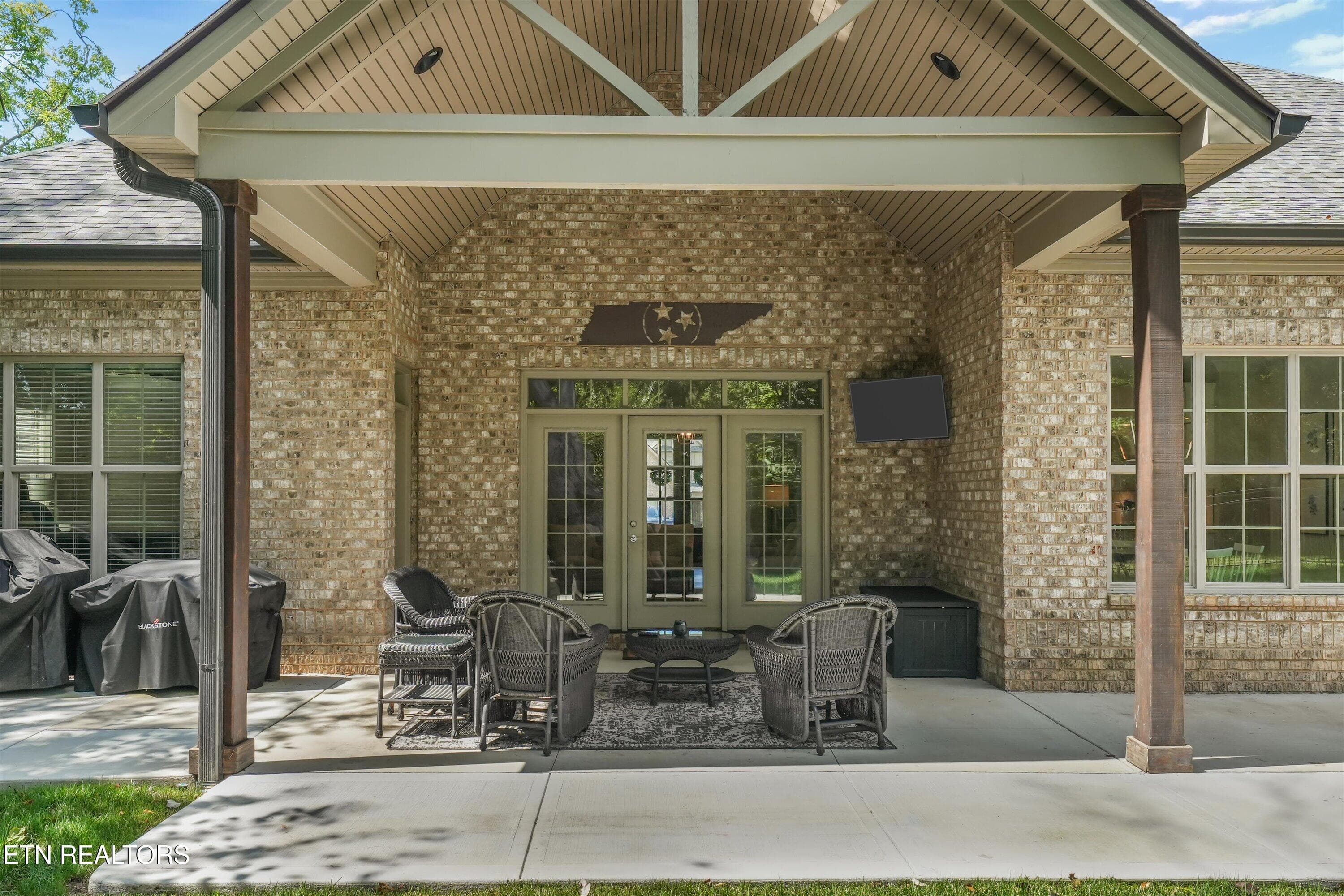 Back Patio - 7703 Madgewood Lane, Knoxville, TN 37909, Knoxville