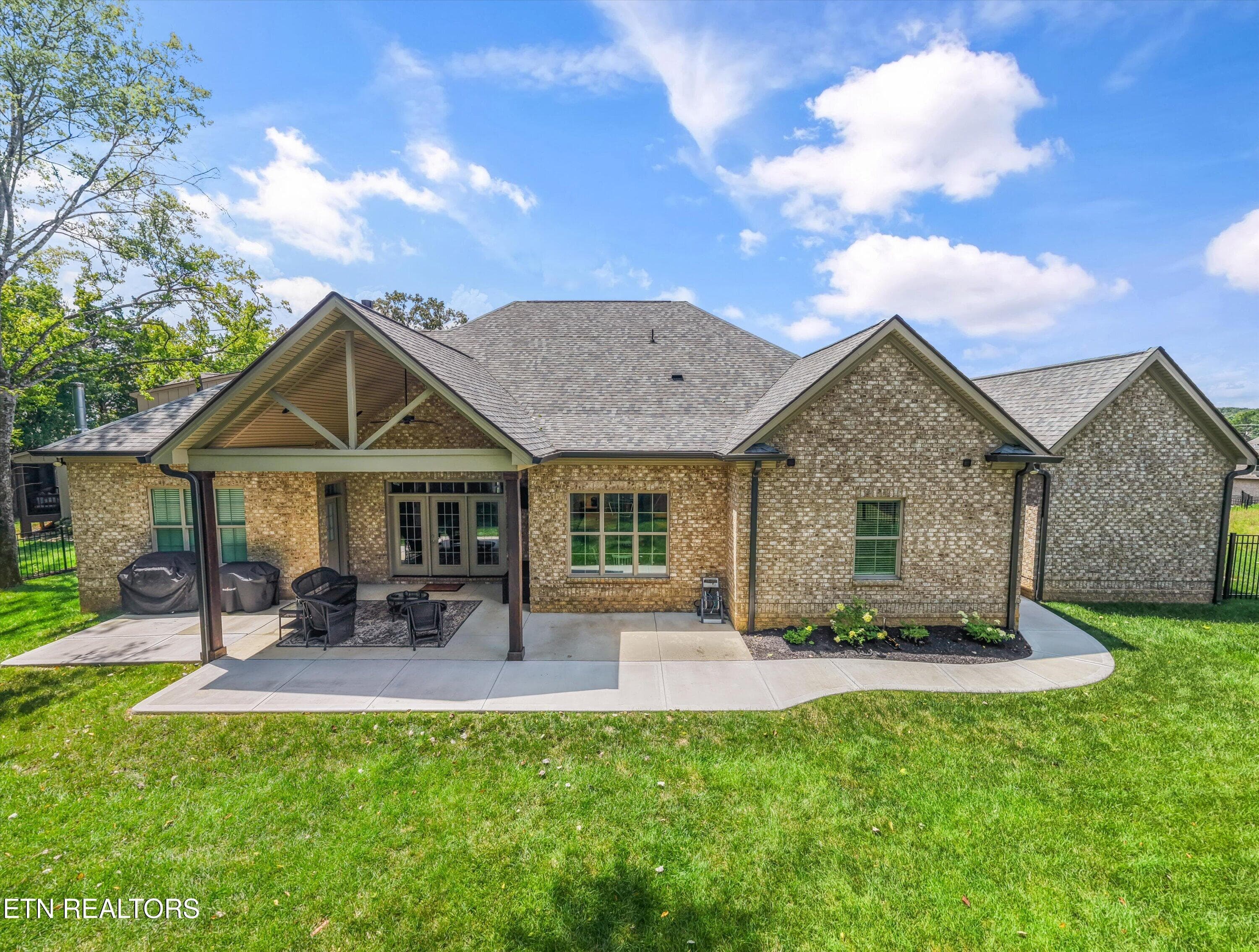 Backside of house - 7703 Madgewood Lane, Knoxville, TN 37909, Knoxville