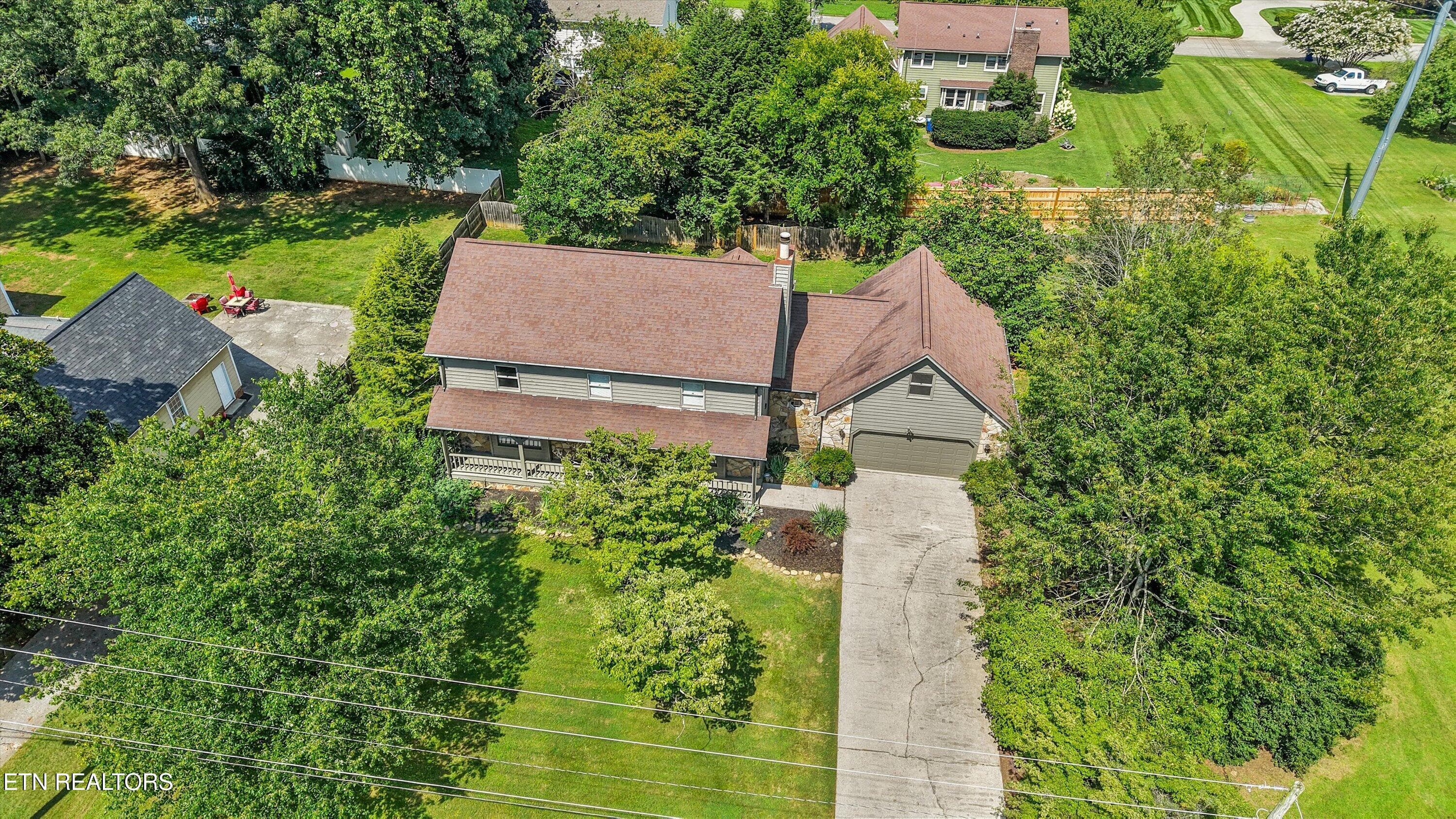 Aerial - 604 Laurel Valley Rd, Knoxville, TN 37934, Knoxville