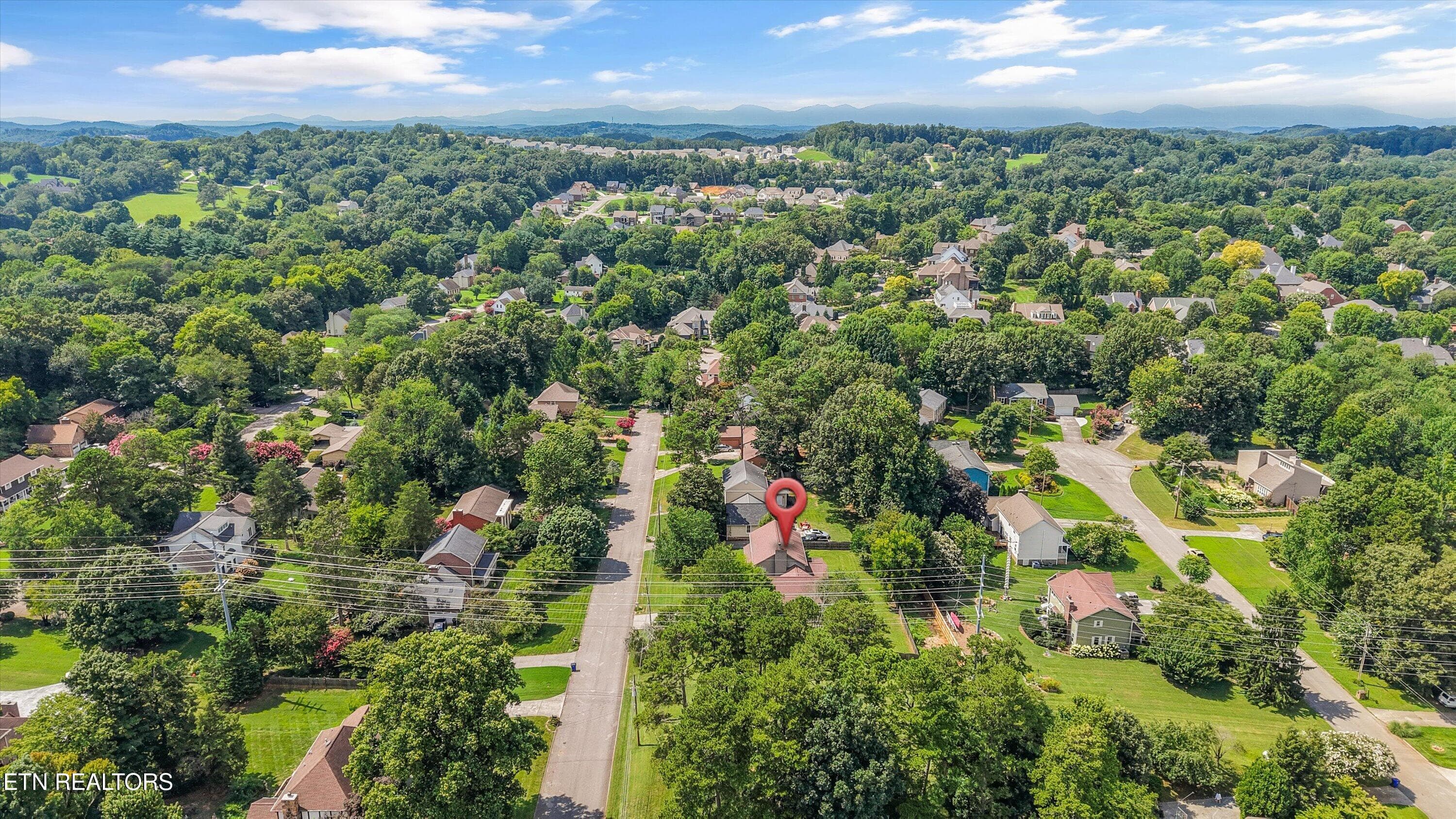 Aerial - 604 Laurel Valley Rd, Knoxville, TN 37934, Knoxville