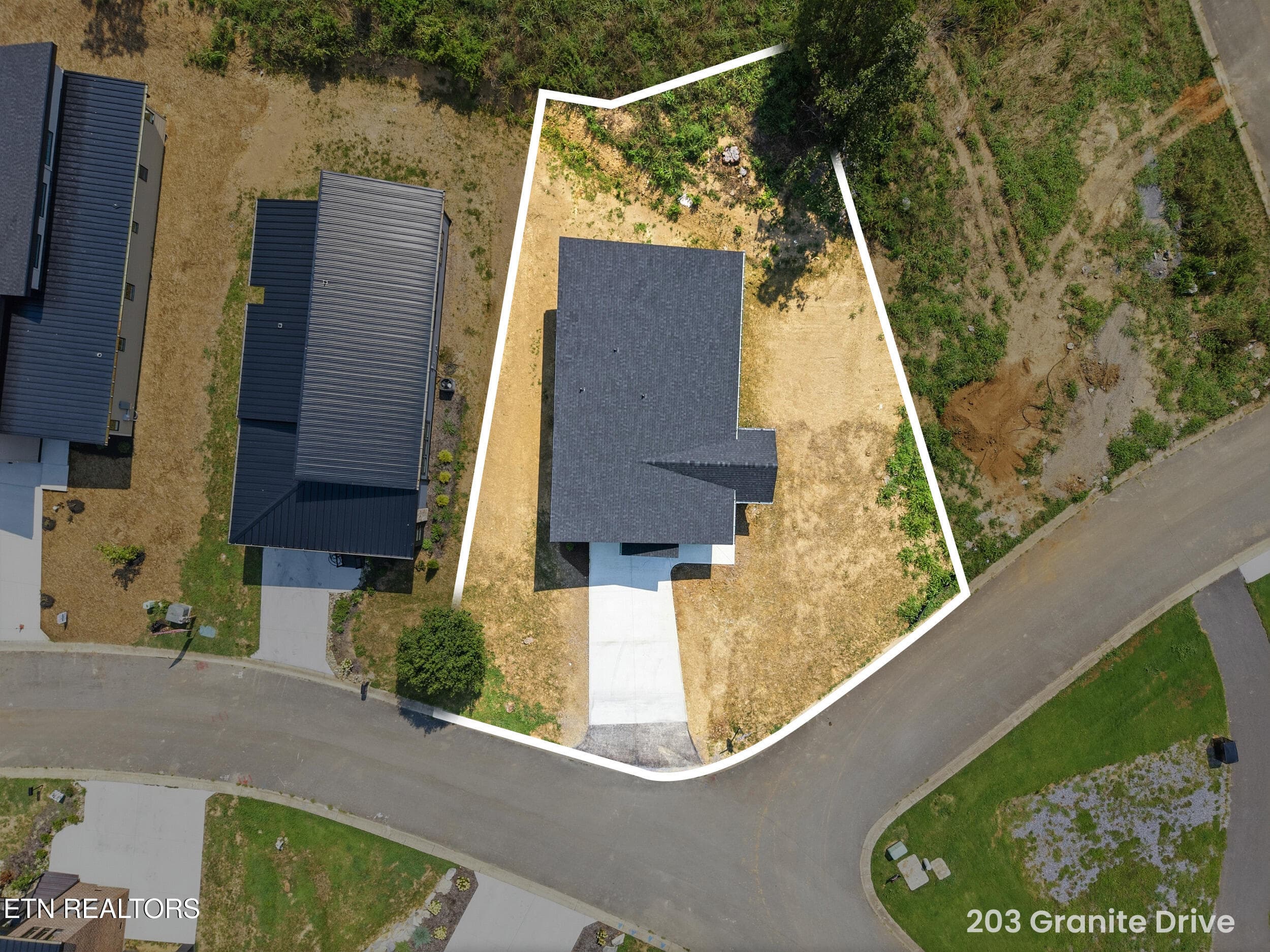012_property line - 203 Granite Drive, Sevierville, TN 37876, Sevierville