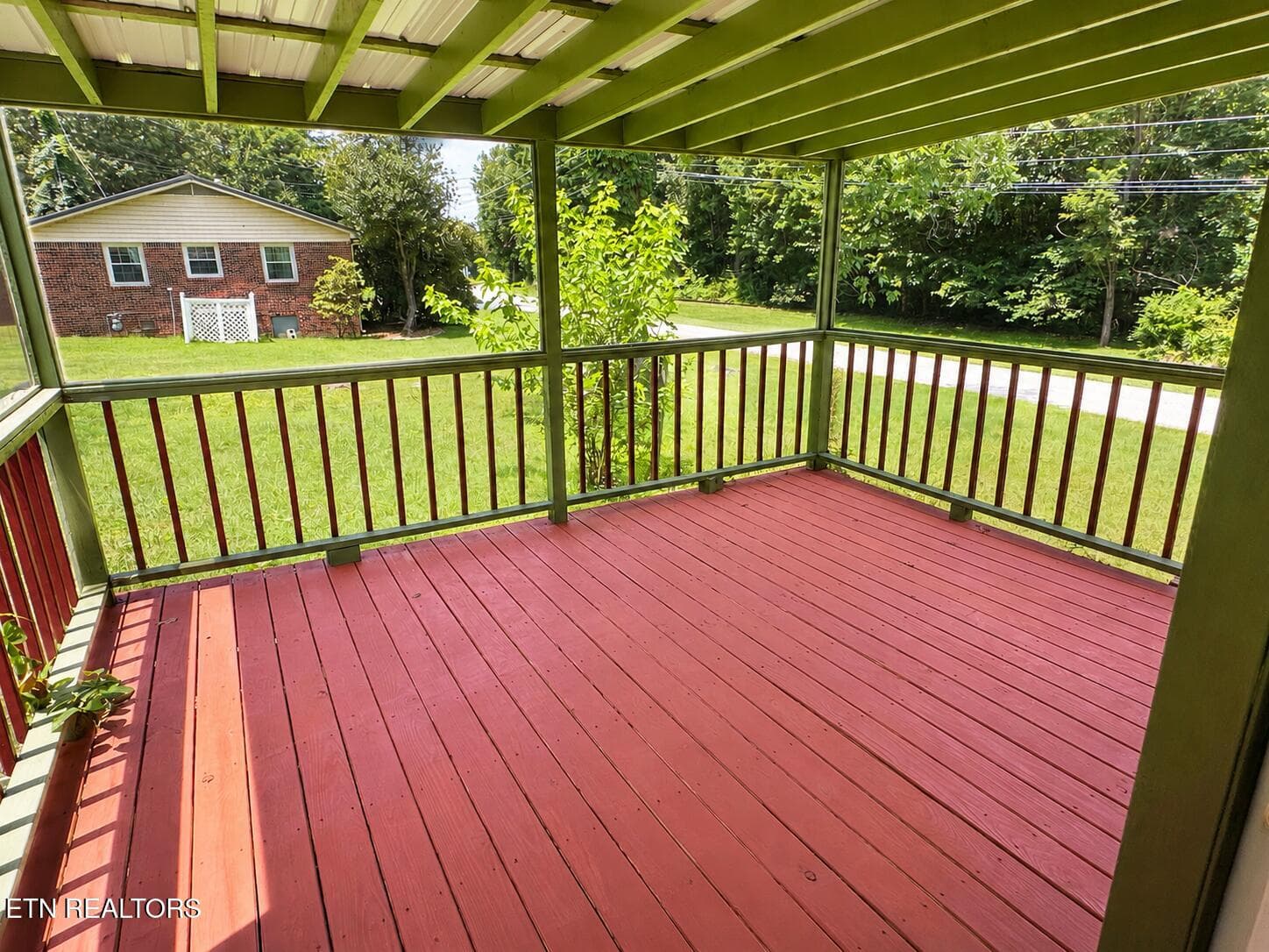 Screened back porch - 211 Walton Lane Lane, Monterey, TN 38574